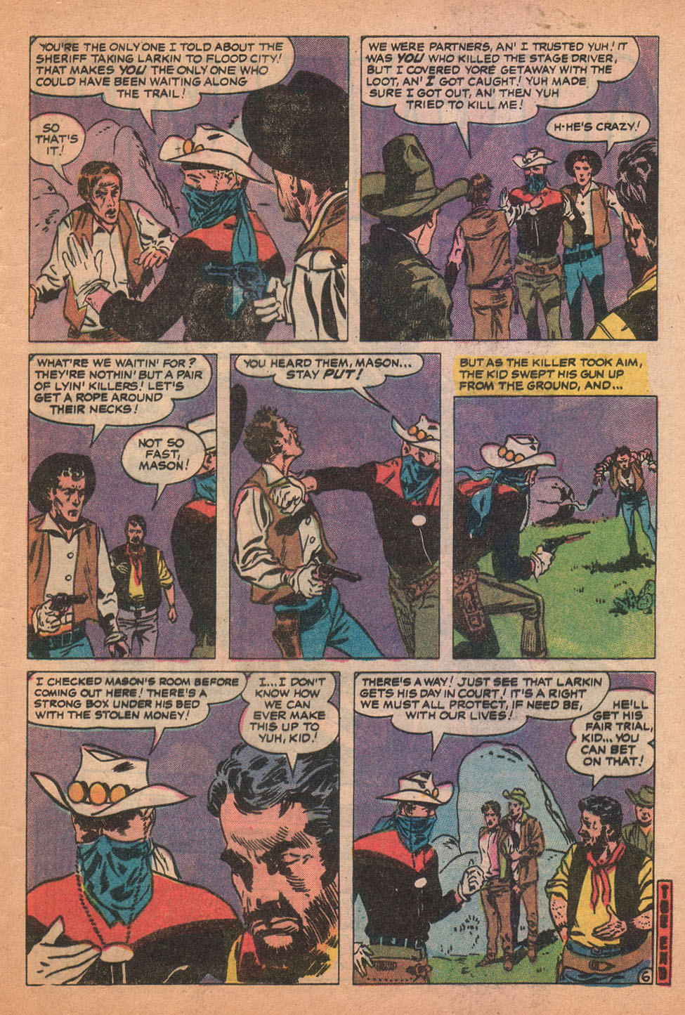 Read online The Outlaw Kid (1970) comic -  Issue #18 - 29