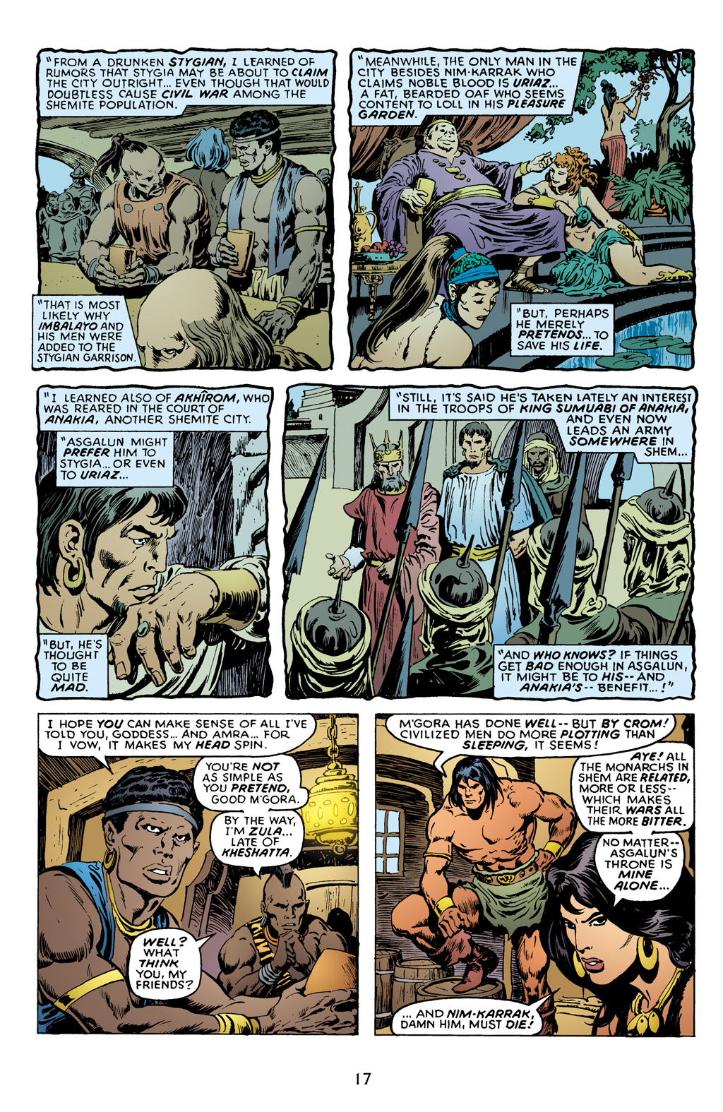 Read online The Chronicles of Conan comic -  Issue # TPB 12 (Part 1) - 18