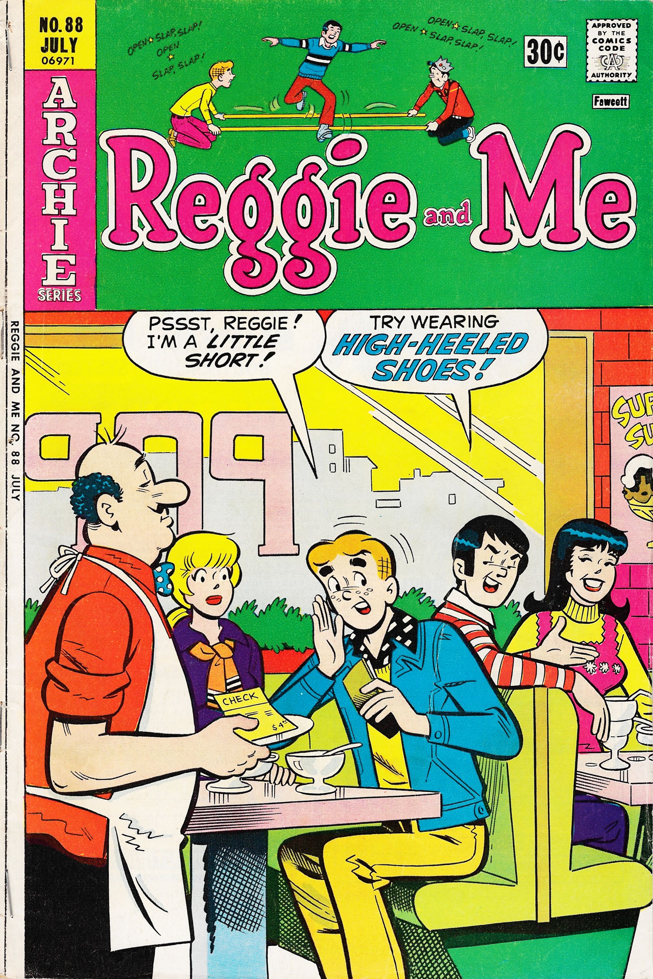 Read online Reggie and Me (1966) comic -  Issue #88 - 1