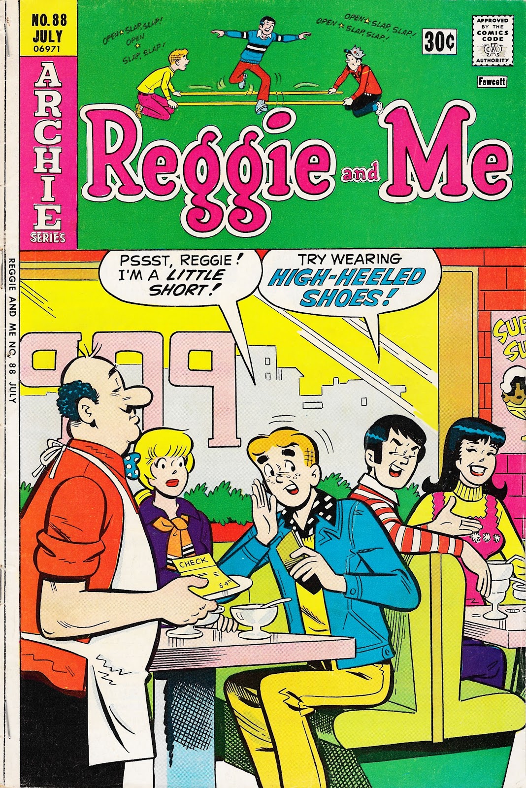 Reggie and Me (1966) issue 88 - Page 1