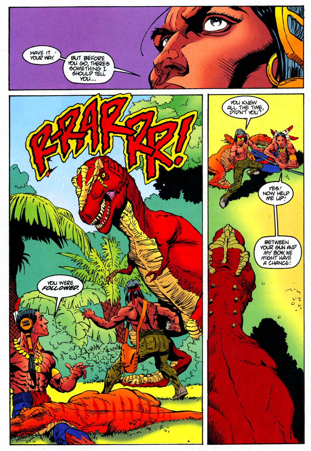 Read online Turok, Dinosaur Hunter (1993) comic -  Issue #47 - 16