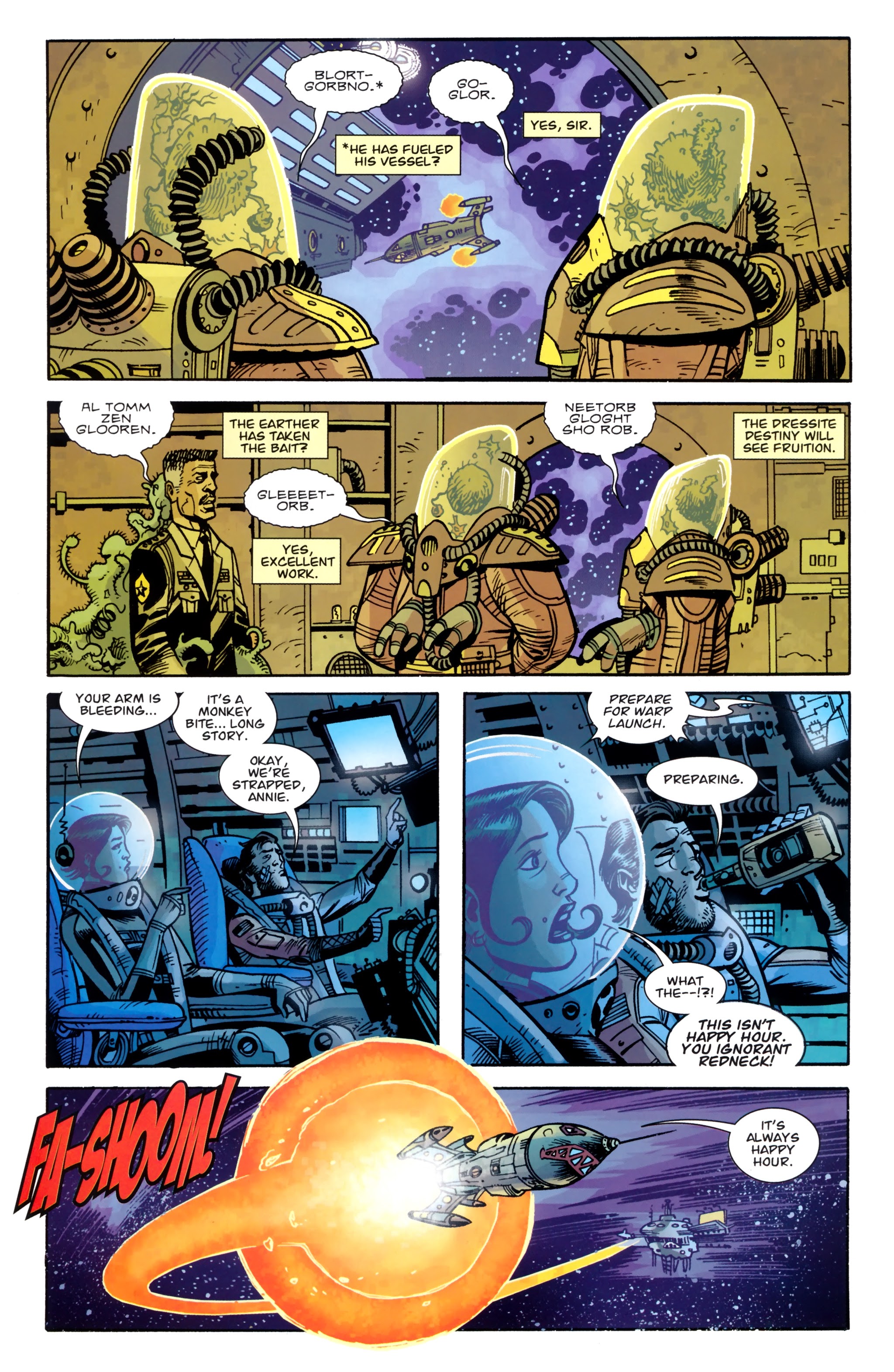 Read online Fear Agent comic -  Issue #3 - 5