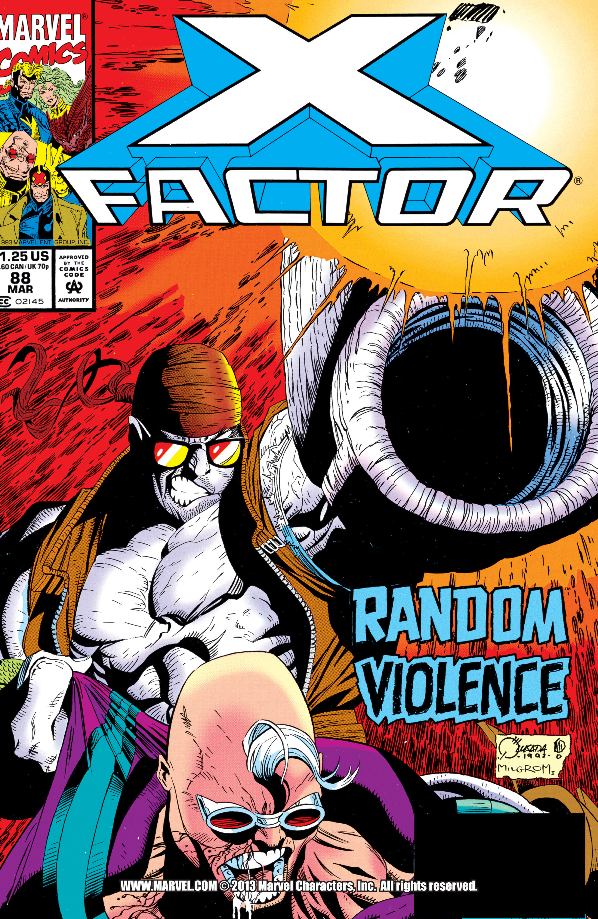 Read online X-Factor (1986) comic -  Issue #88 - 1