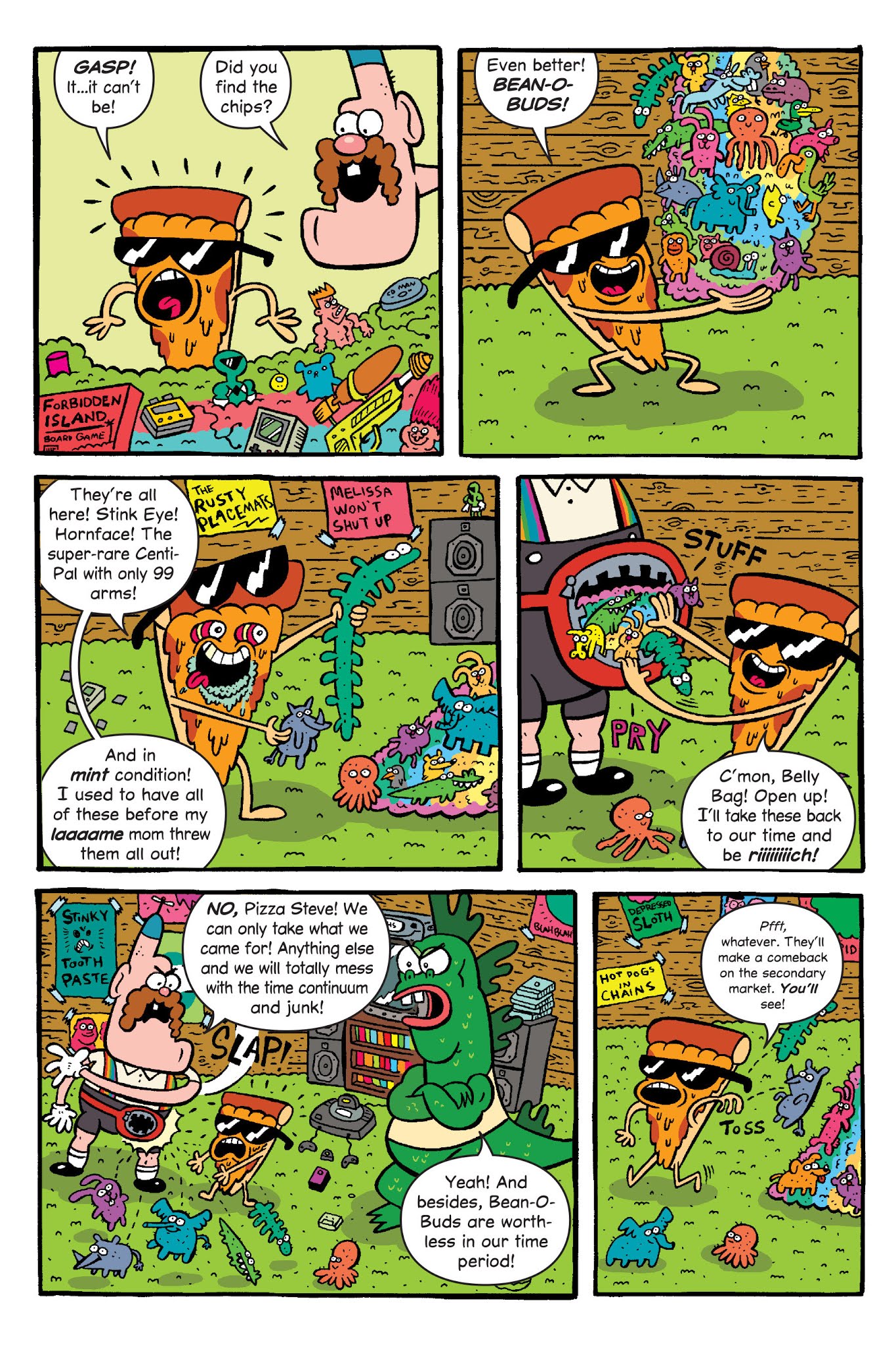 Read online Uncle Grandpa and the Time Casserole comic -  Issue # TPB - 48