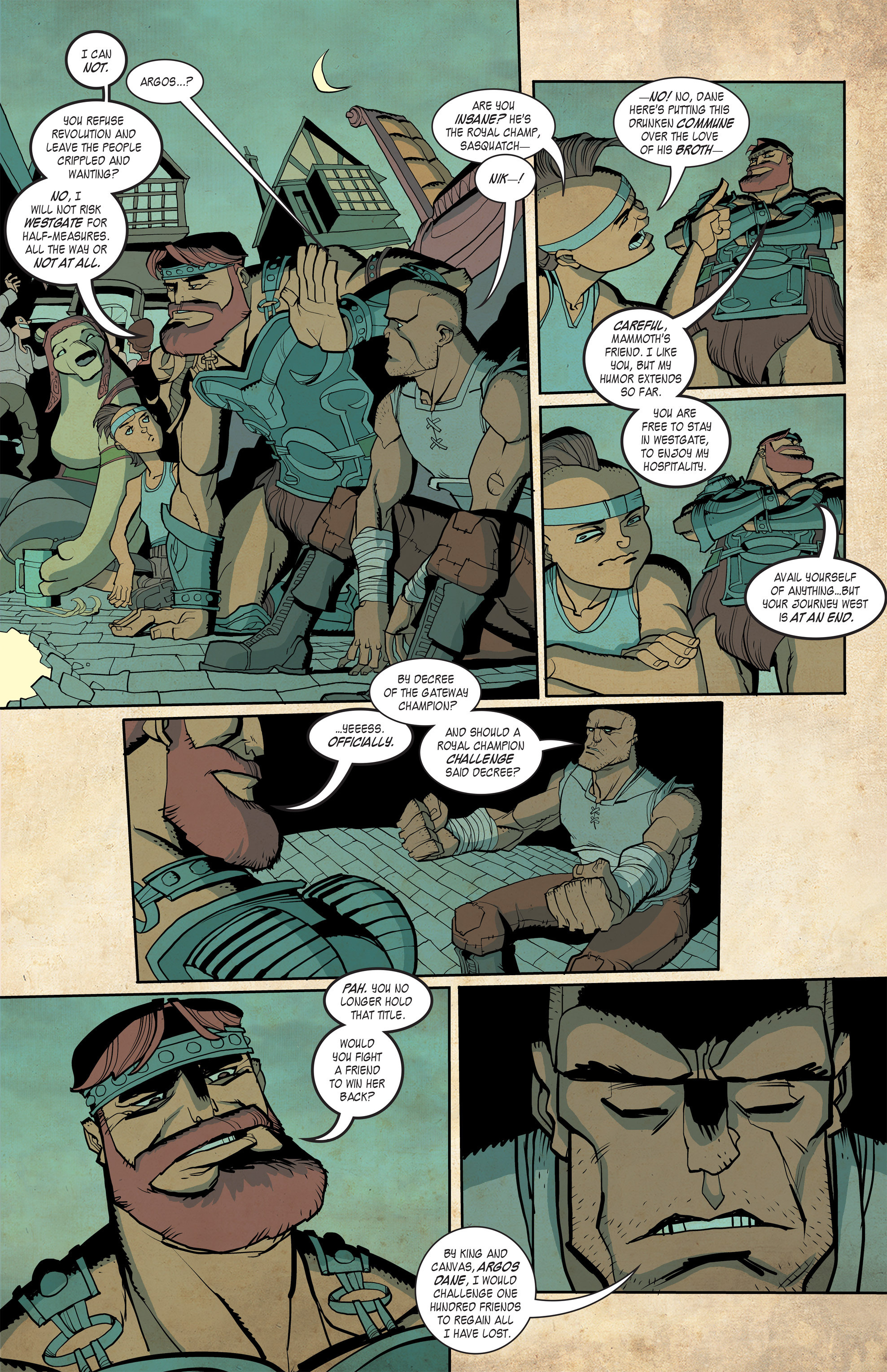Read online Kings and Canvas comic -  Issue #2 - 16