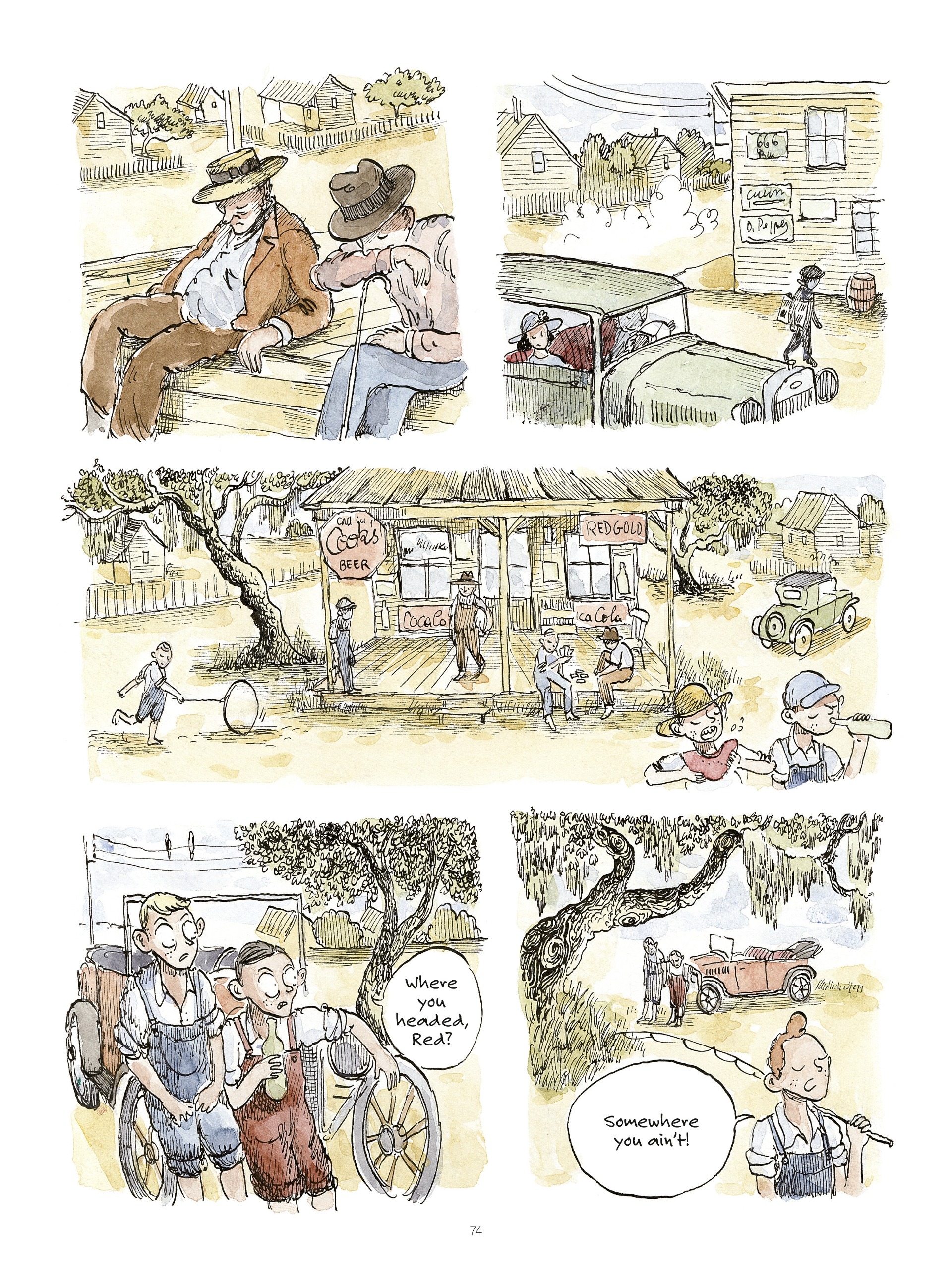 Read online Swamp: A Summer in the Bayou comic -  Issue # TPB (Part 1) - 76