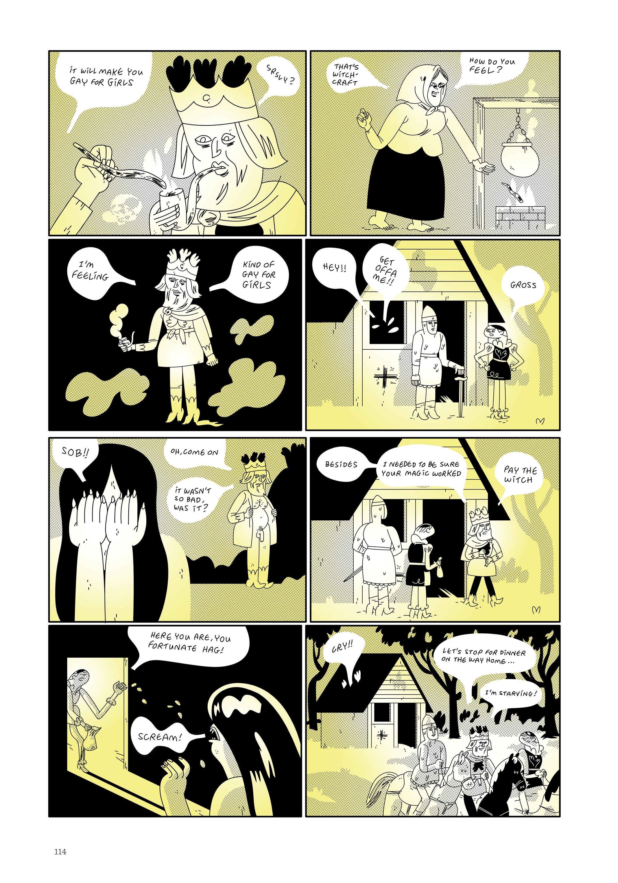 Read online Now: The New Comics Anthology comic -  Issue #6 - 114