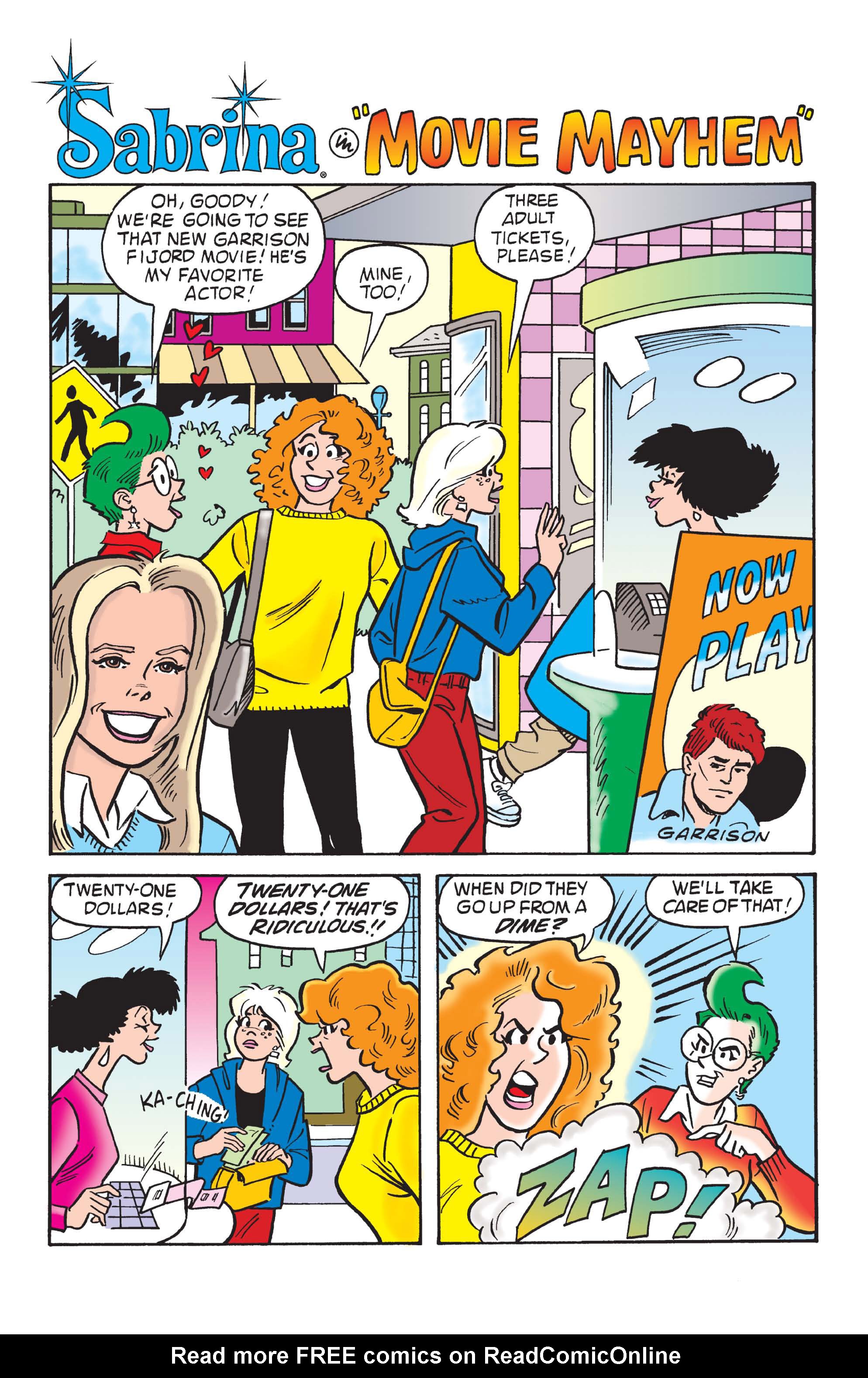 Read online Sabrina the Teenage Witch (1997) comic -  Issue #14 - 15