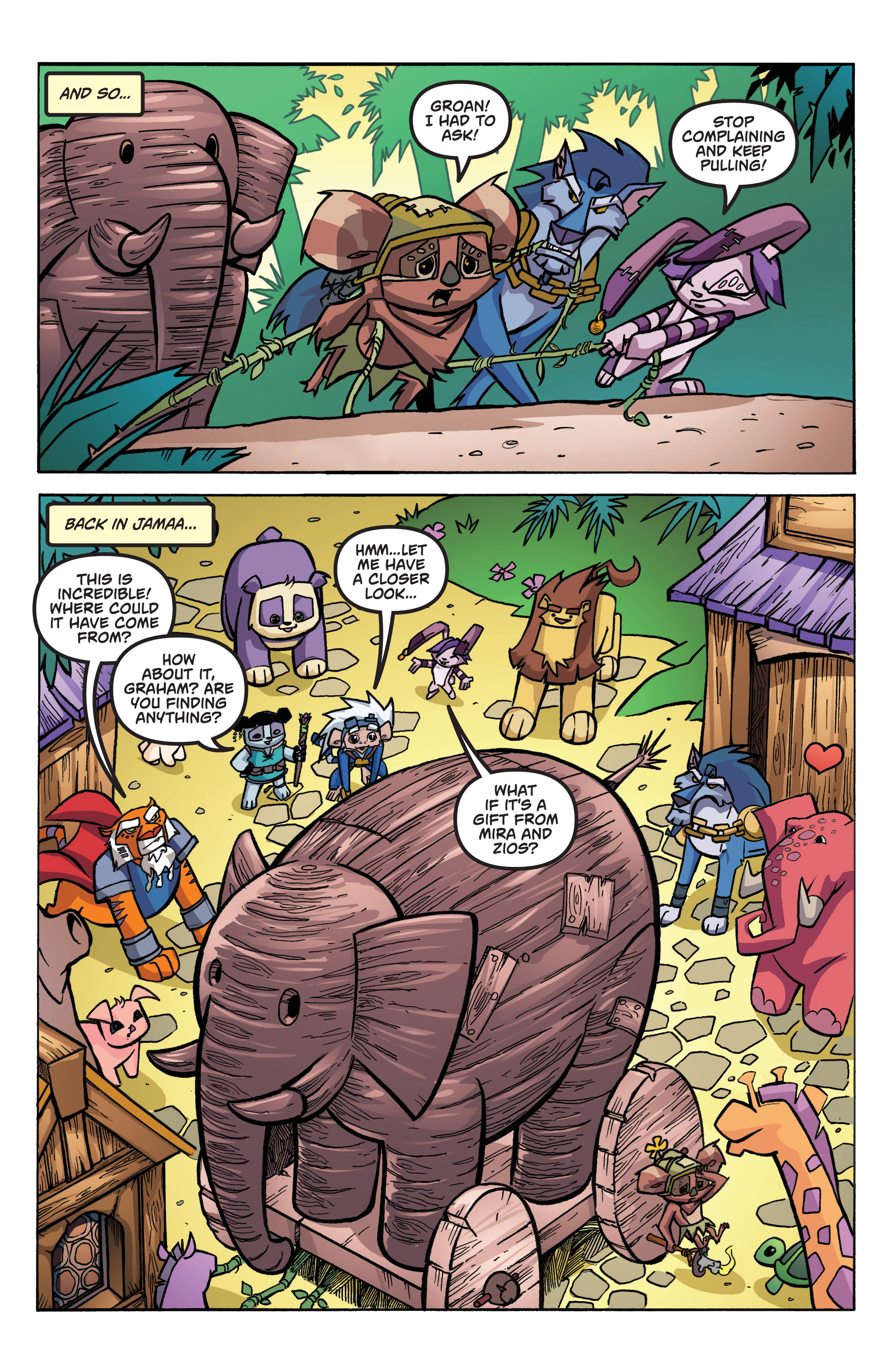 Read online Animal Jam comic -  Issue #1 - 9