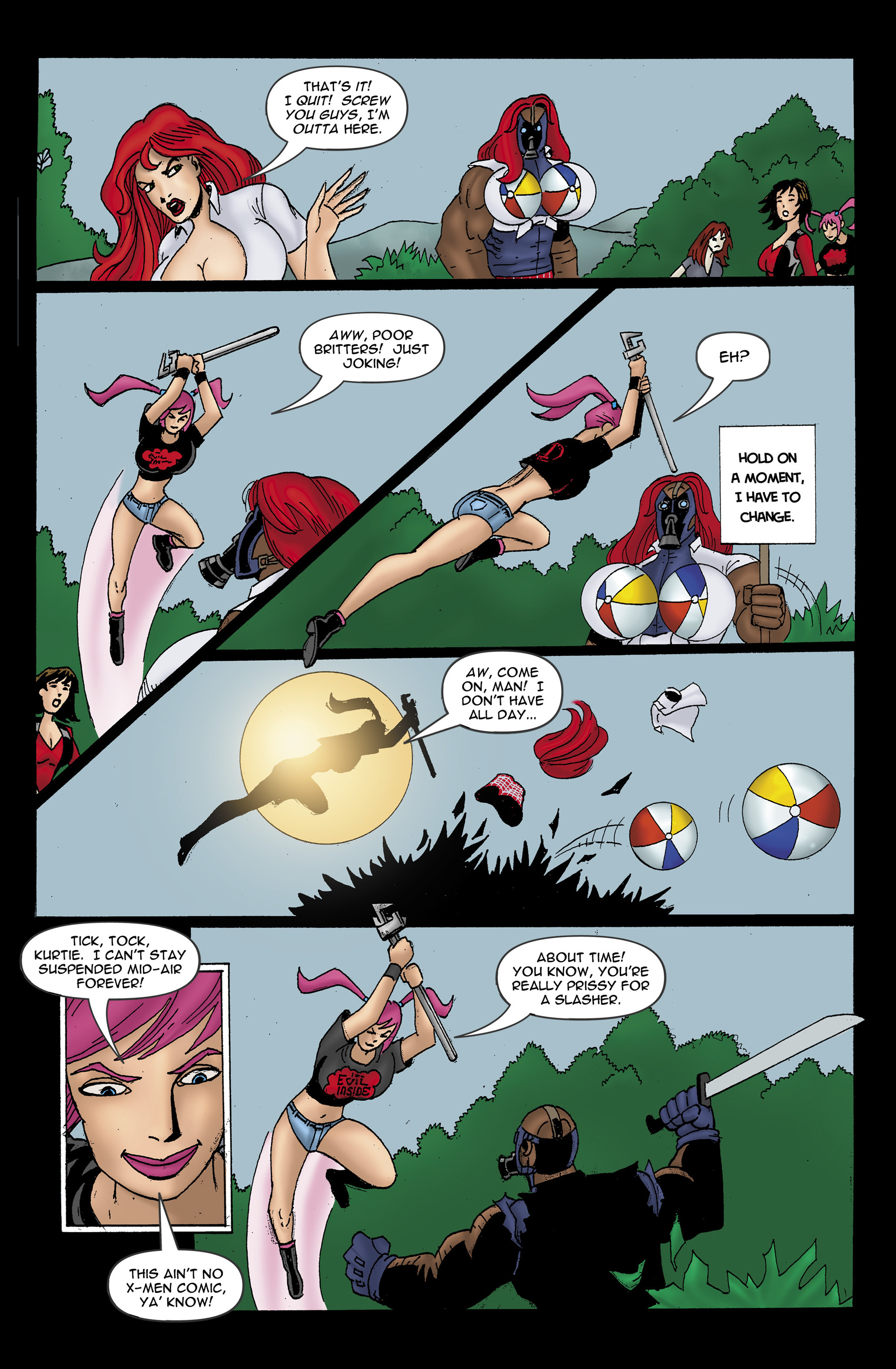 Read online Chaos Campus: Sorority Girls Vs. Zombies comic -  Issue #10 - 14