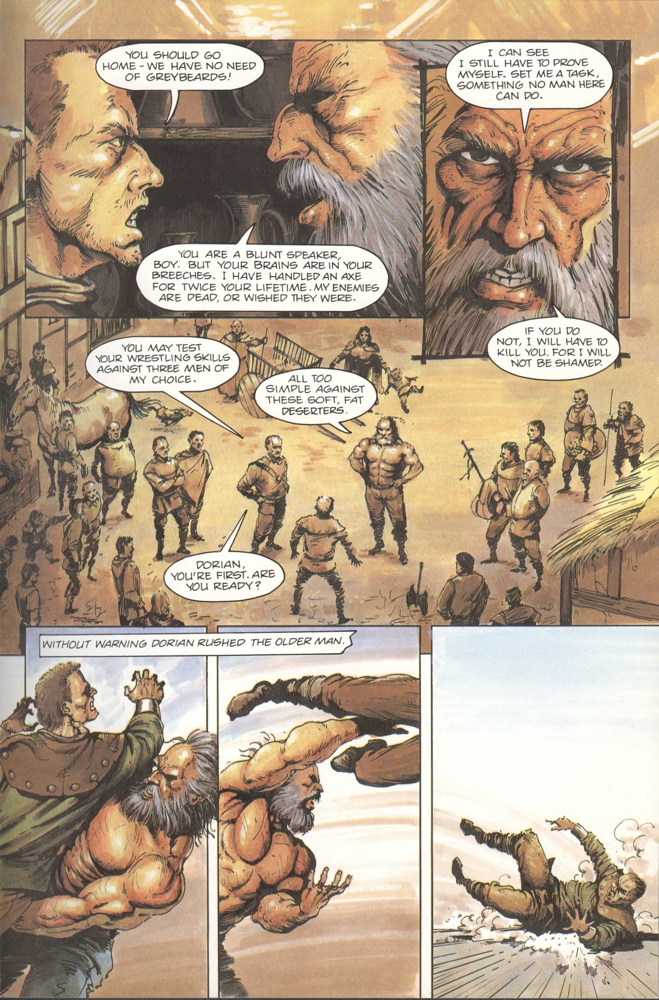 Read online David Gemmell's Legend: A Graphic Novel comic -  Issue # TPB - 22