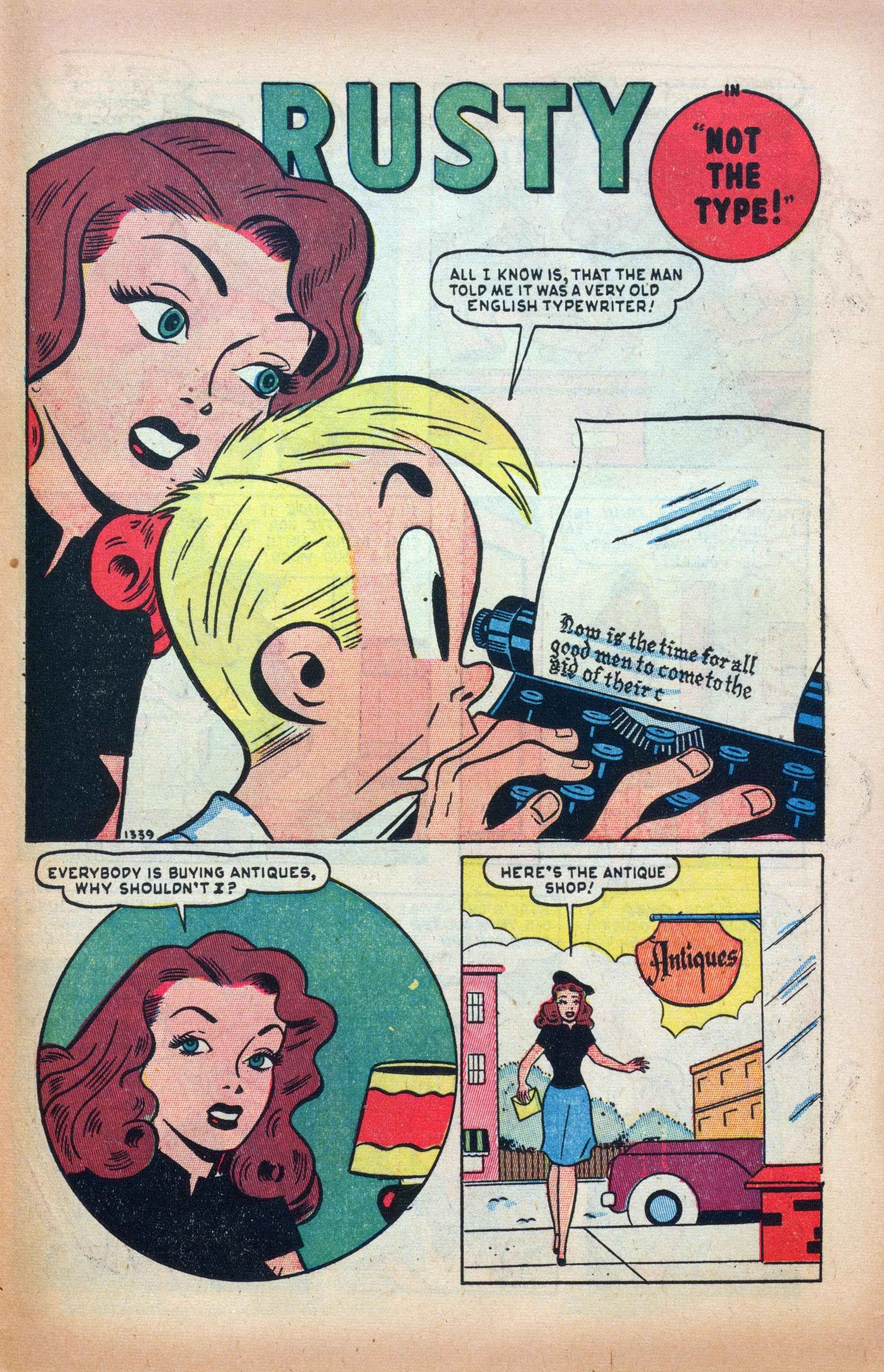Read online Tessie the Typist comic -  Issue #16 - 37