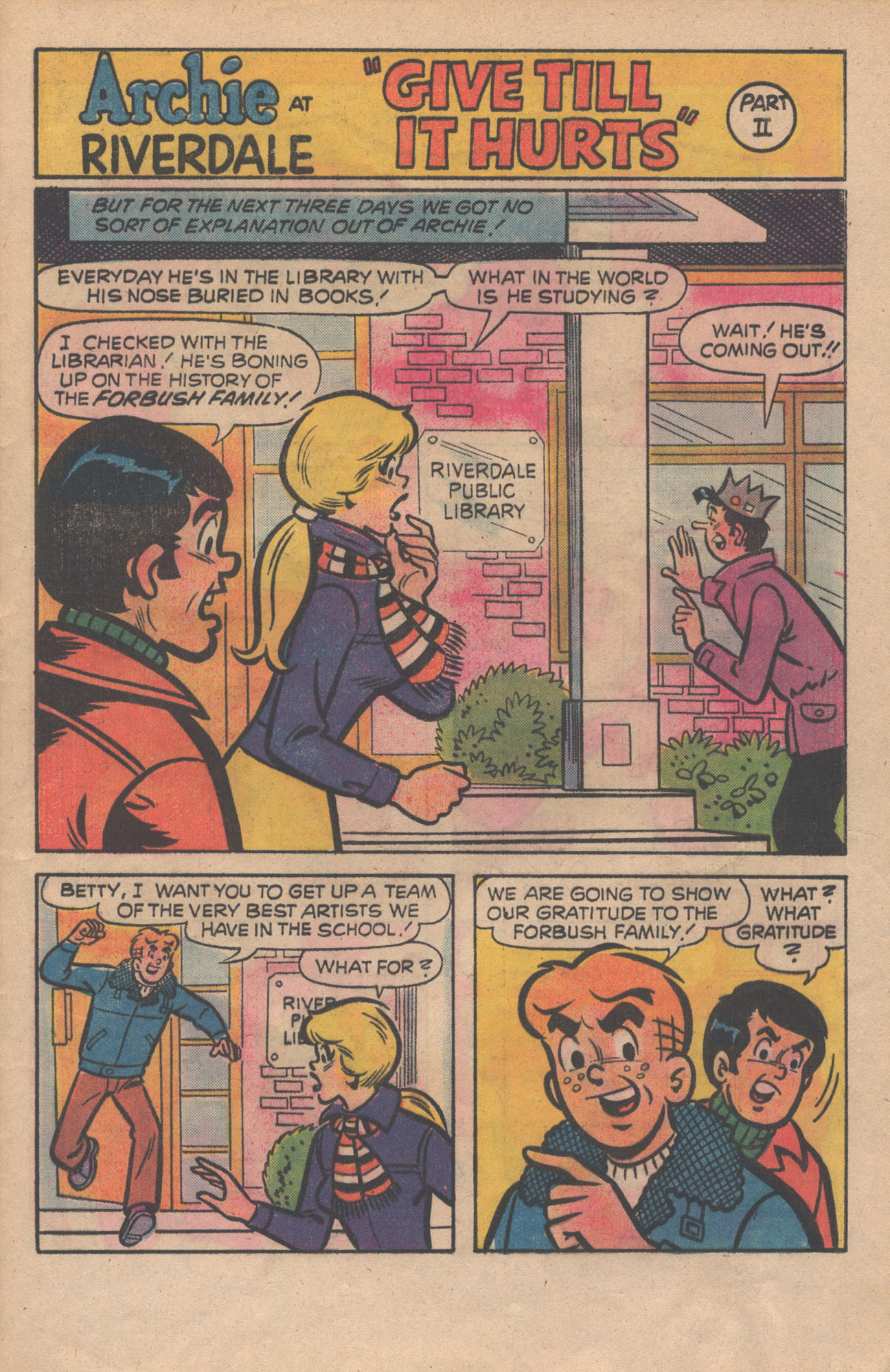 Read online Archie at Riverdale High (1972) comic -  Issue #35 - 29