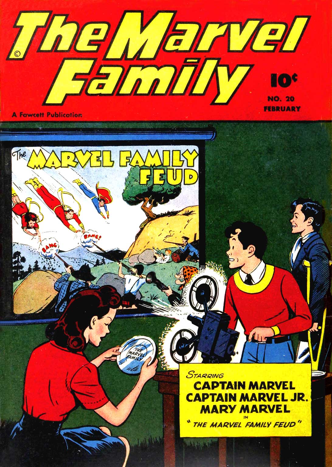 Read online The Marvel Family comic -  Issue #20 - 1
