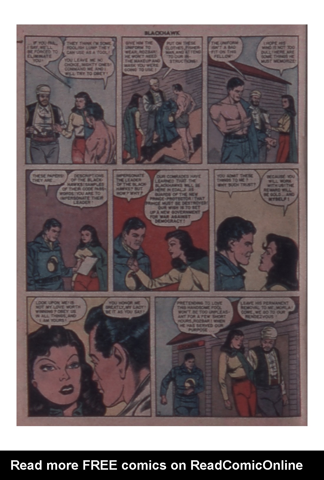 Read online Blackhawk (1957) comic -  Issue #31 - 20