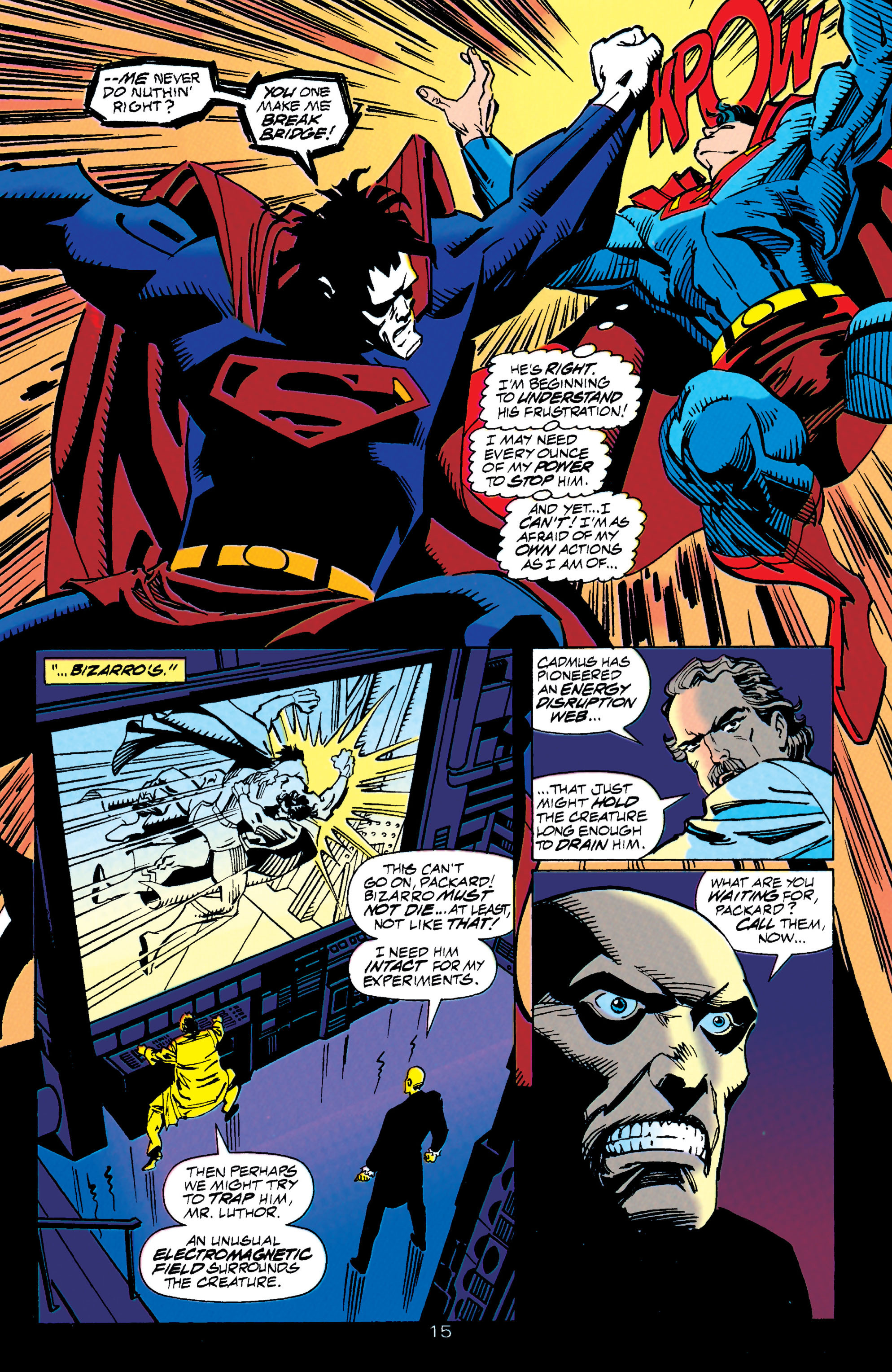 Read online Superman: The Man of Steel (1991) comic -  Issue #32 - 15