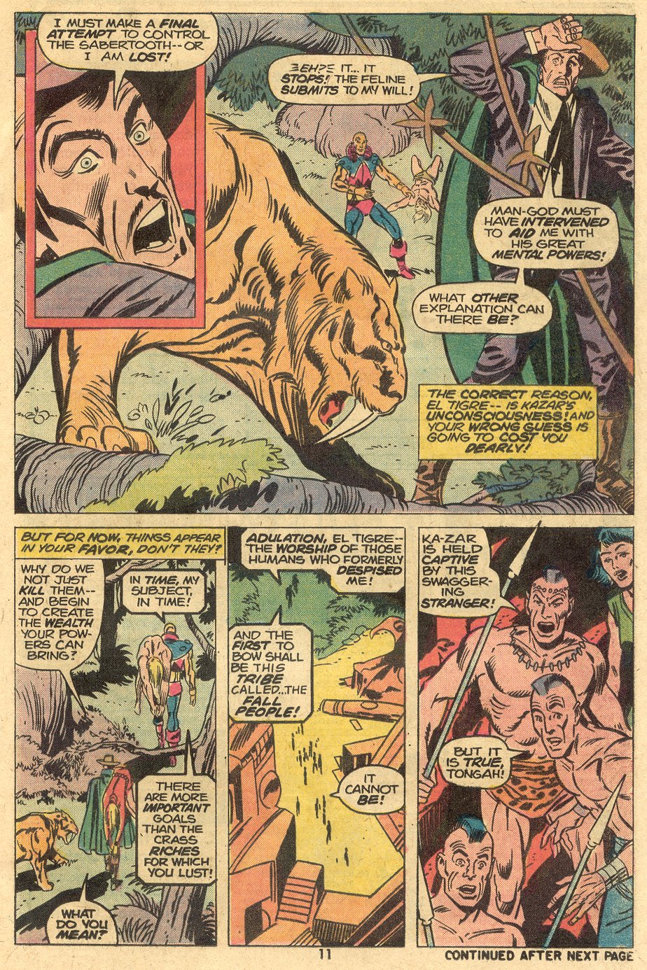 Read online Ka-Zar comic -  Issue #4 - 8