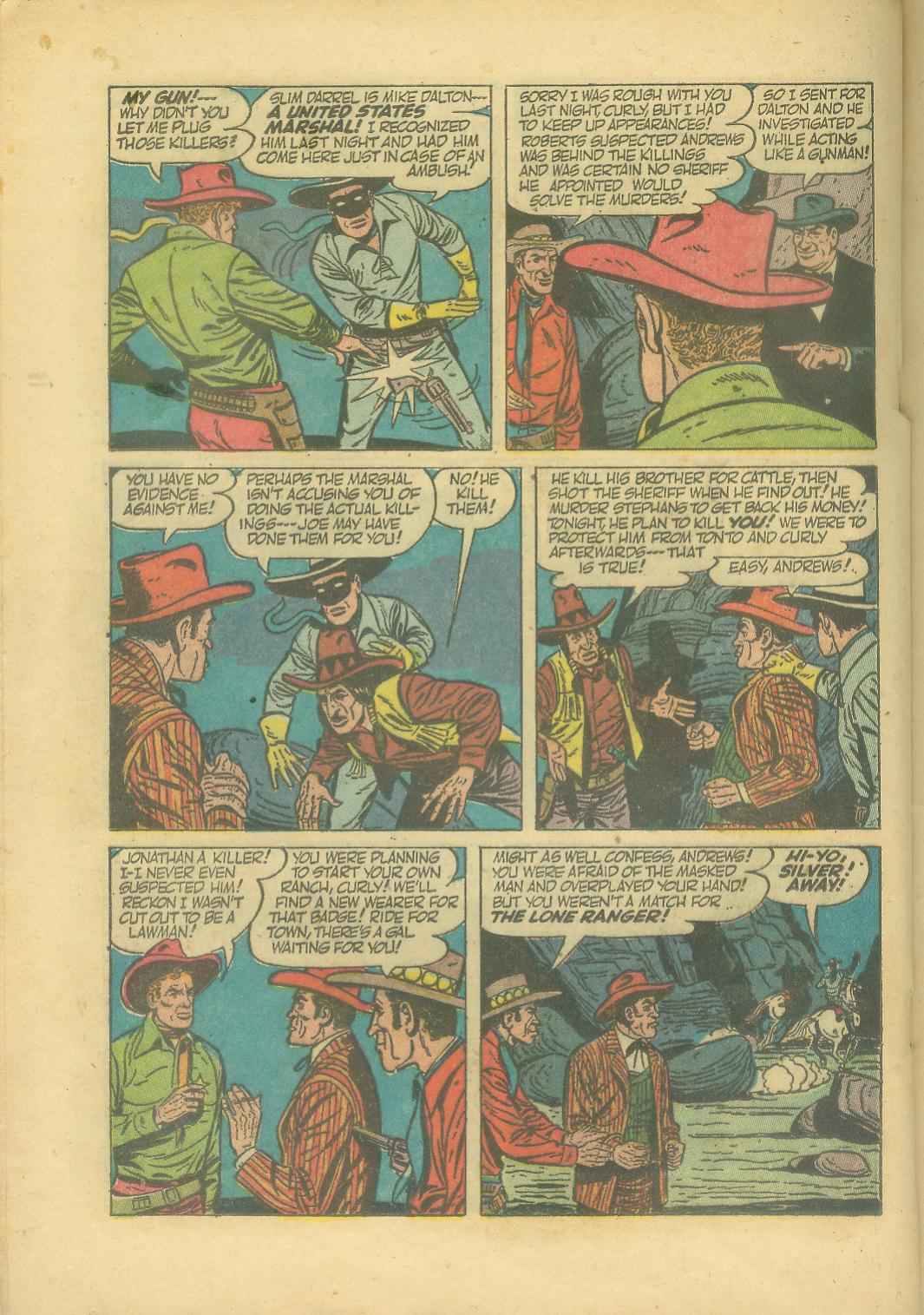 Read online The Lone Ranger (1948) comic -  Issue #49 - 20