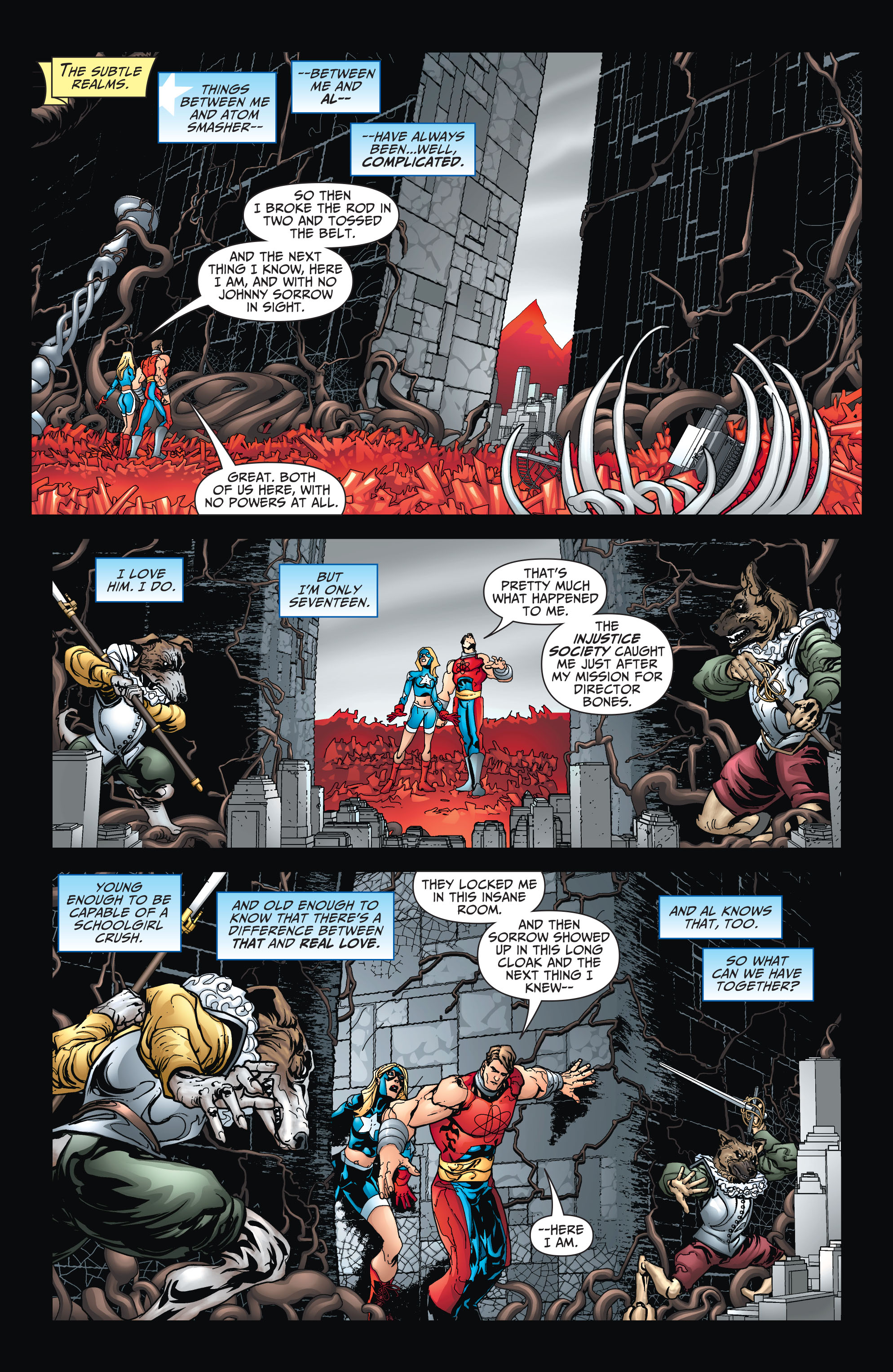 Read online JSA All-Stars (2010) comic -  Issue #5 - 4