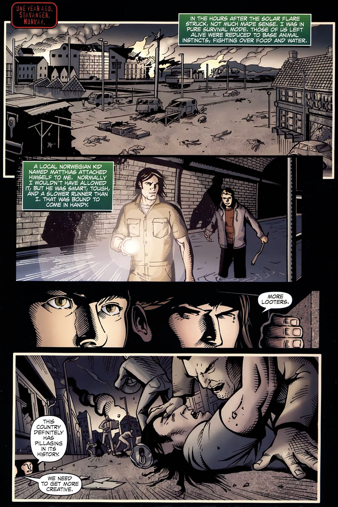 Read online Afterburn comic -  Issue #3 - 3