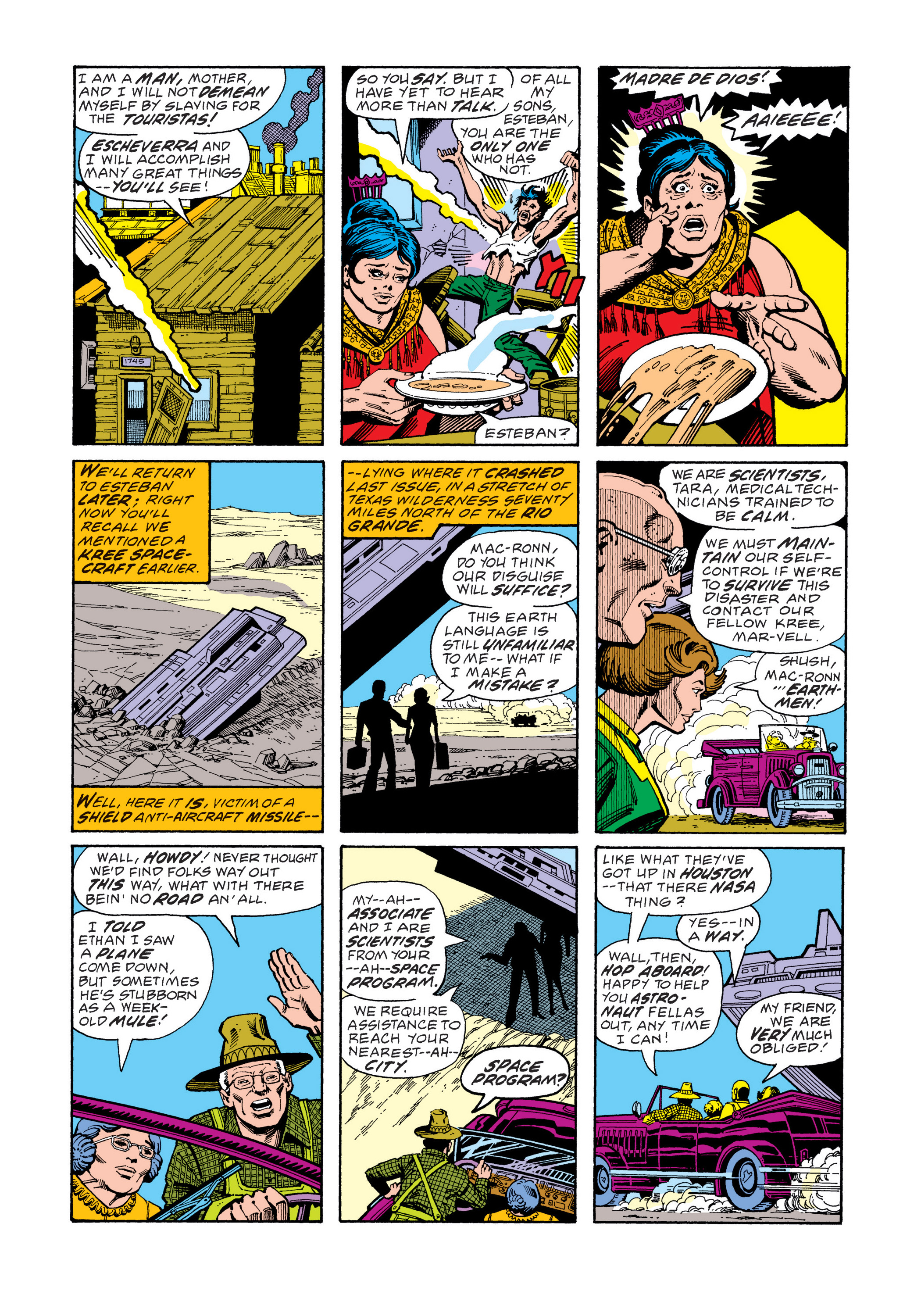 Read online Marvel Masterworks: Captain Marvel comic -  Issue # TPB 5 (Part 1) - 32