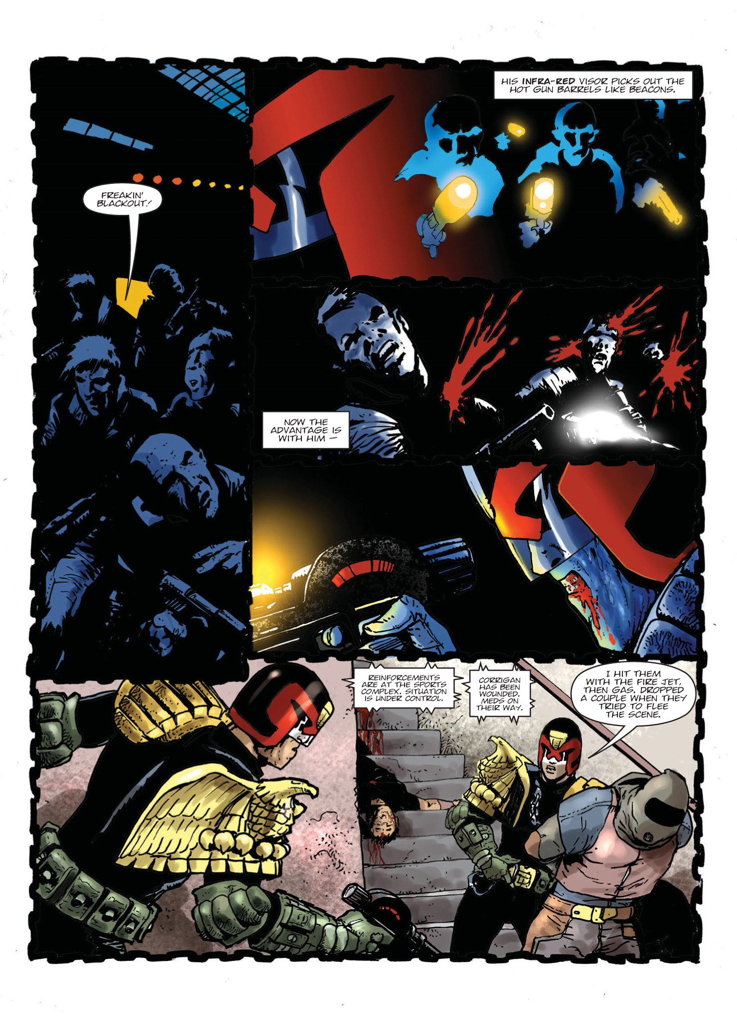 Read online Judge Dredd Megazine (Vol. 5) comic -  Issue #396 - 121