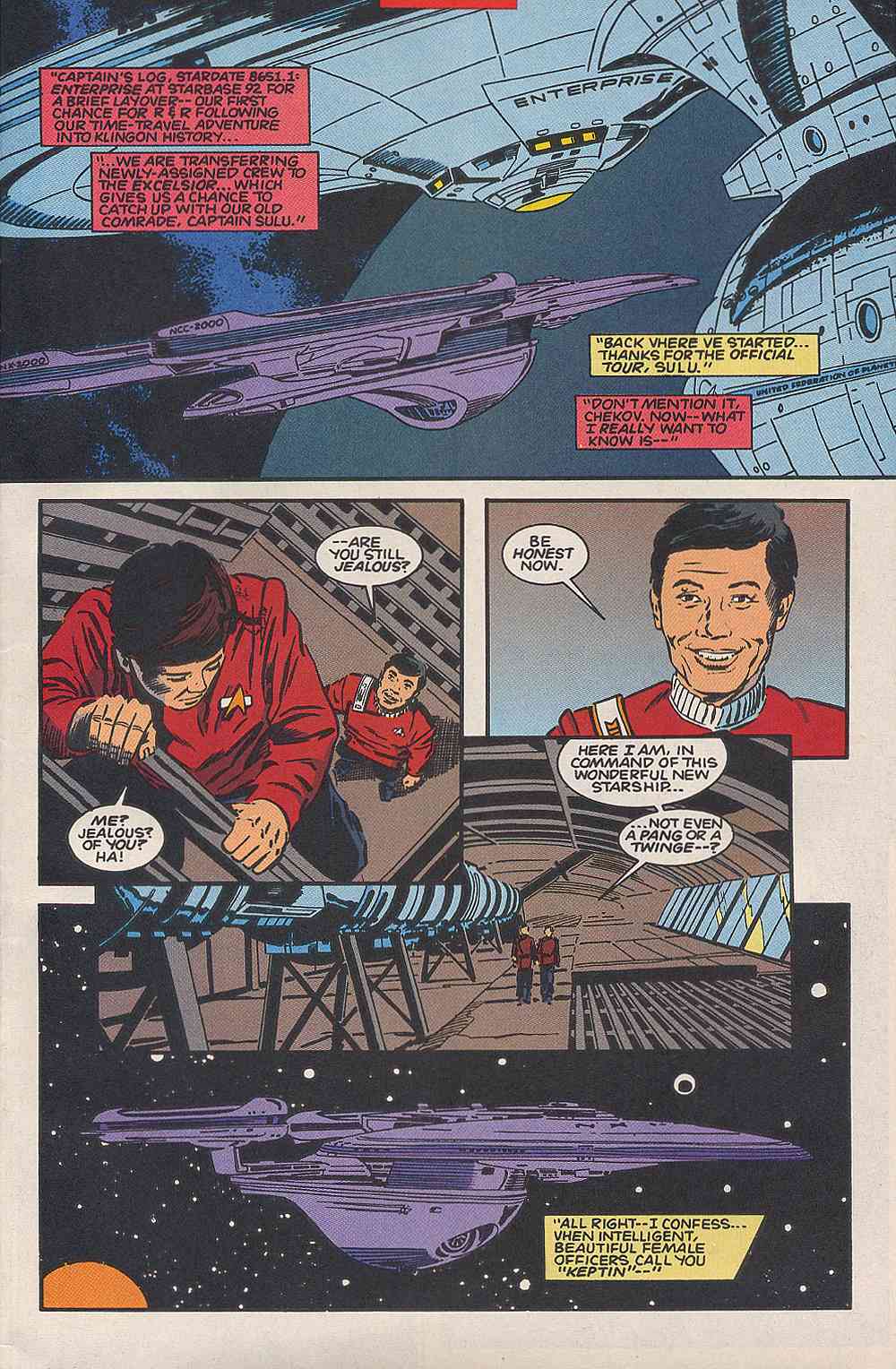Read online Star Trek (1989) comic -  Issue #58 - 2
