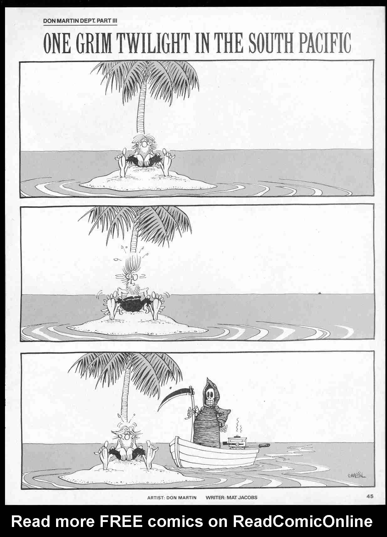 Read online MAD comic -  Issue #264 - 47