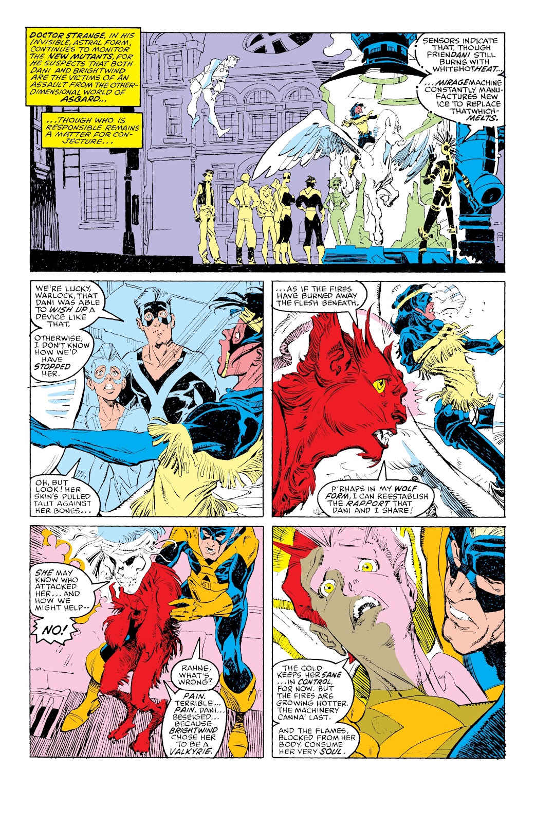 New Mutants Epic Collection issue TPB Curse Of The Valkyries (Part 4) - Page 4