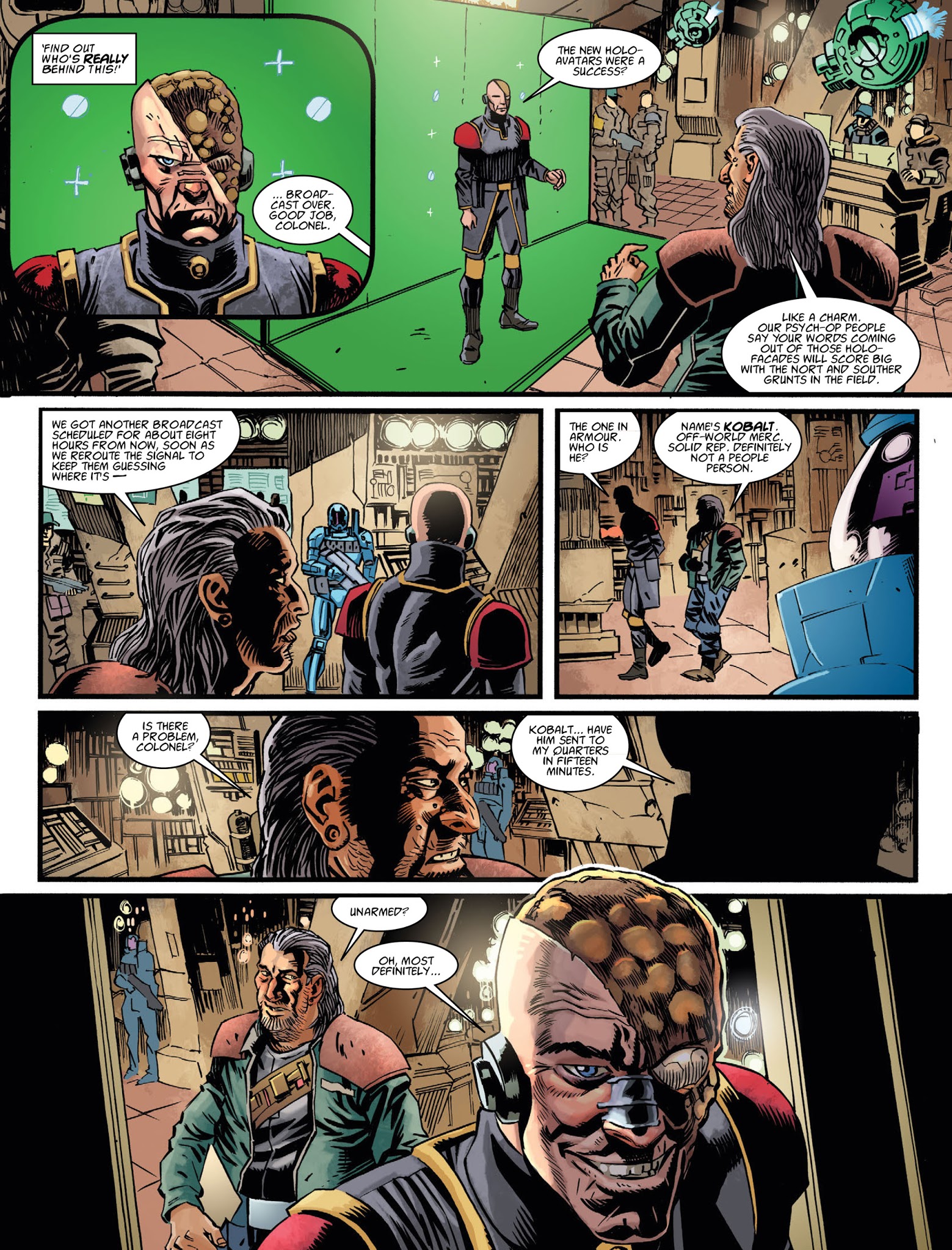 Read online 2000 AD comic -  Issue #2038 - 28