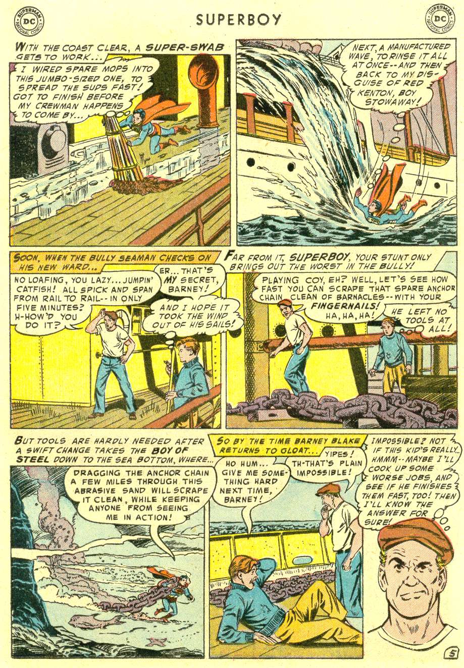 Read online Superboy (1949) comic -  Issue #42 - 15