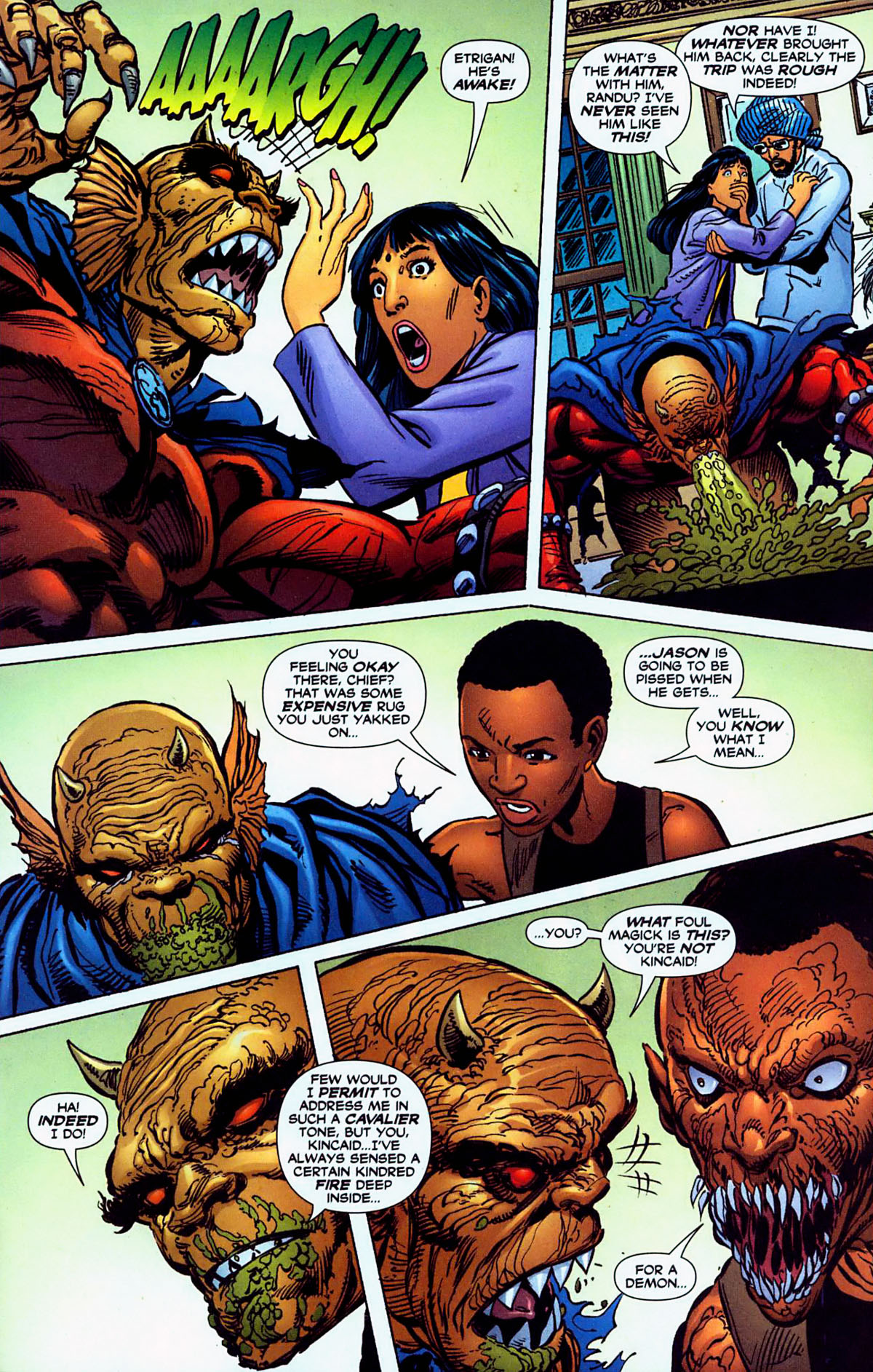 Read online Blood of the Demon comic -  Issue #9 - 10