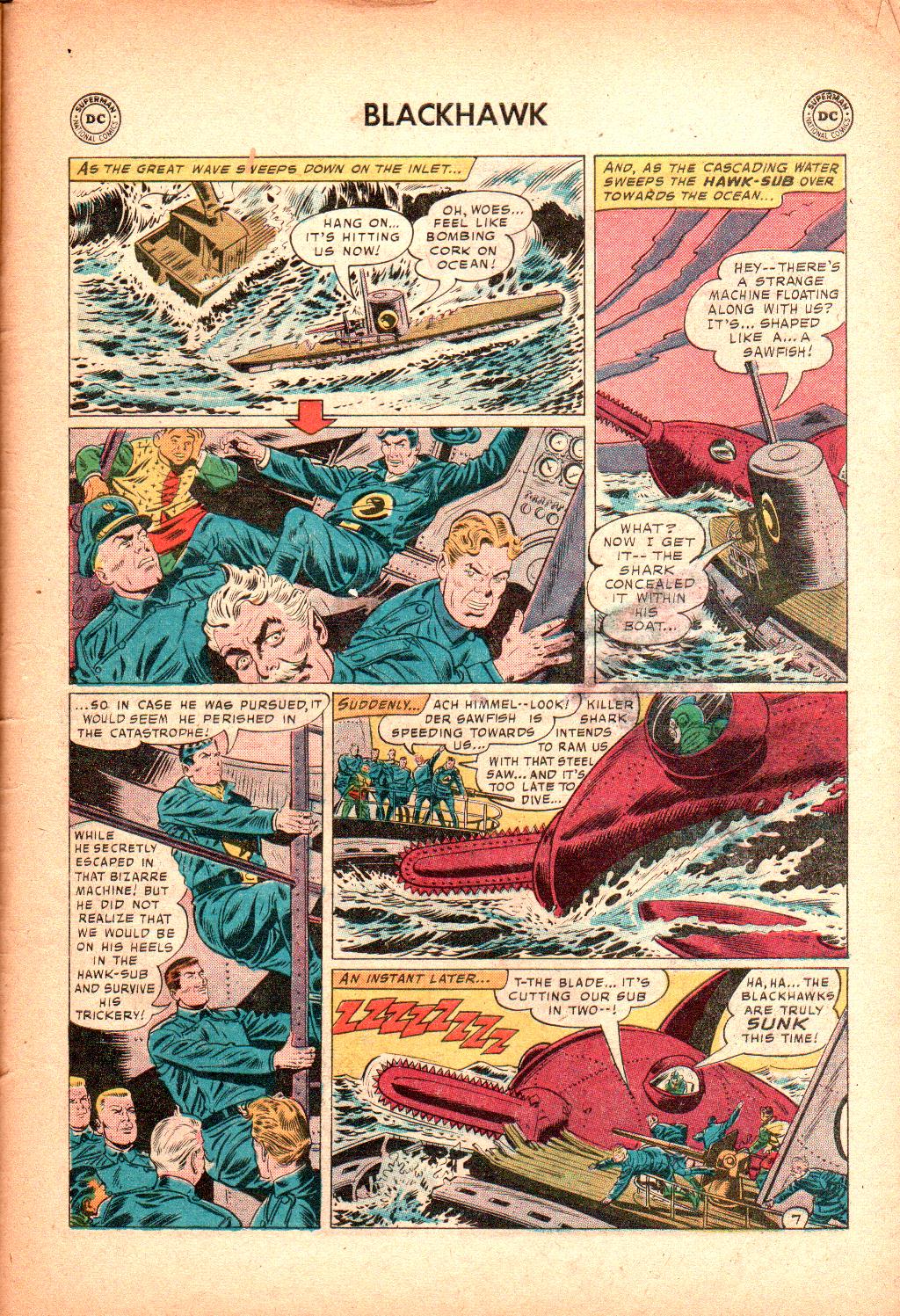 Read online Blackhawk (1957) comic -  Issue #128 - 31