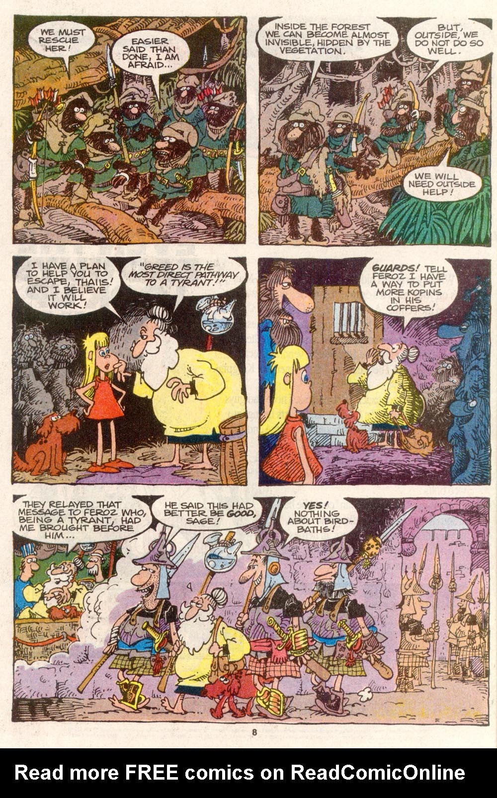 Read online Sergio Aragonés Groo the Wanderer comic -  Issue #82 - 6