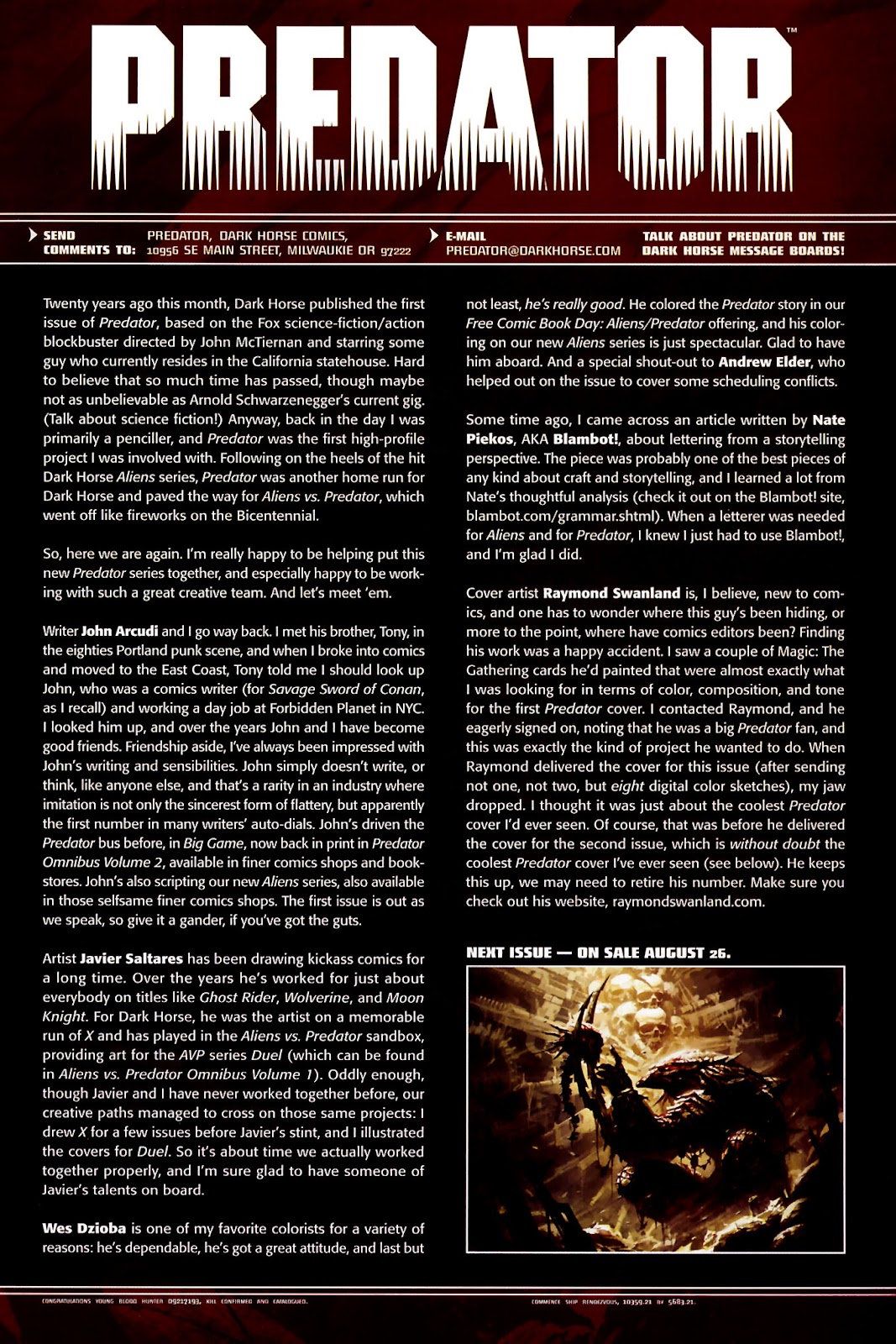 Predator (2009) issue 1 - Page 23