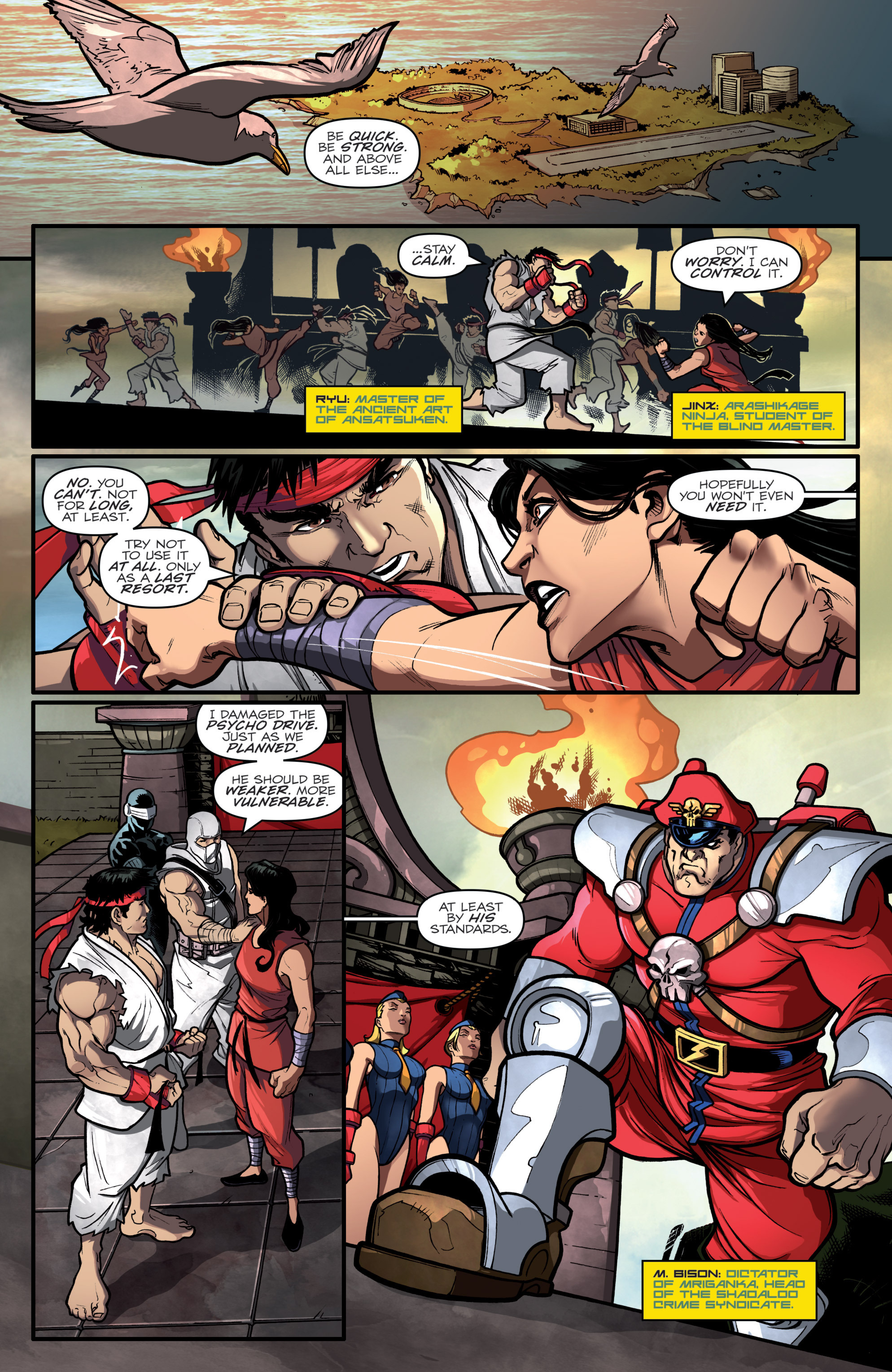 Read online Street Fighter X G.I. Joe comic -  Issue #5 - 3