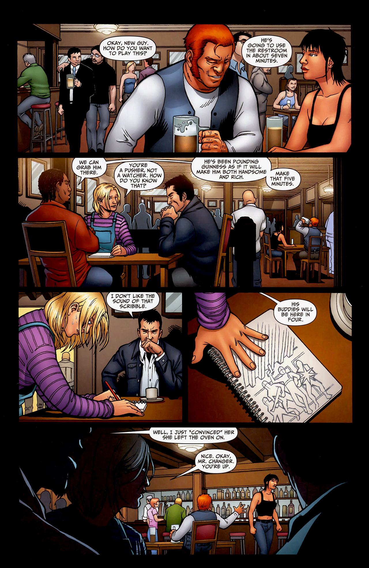 Read online Push comic -  Issue #1 - 15