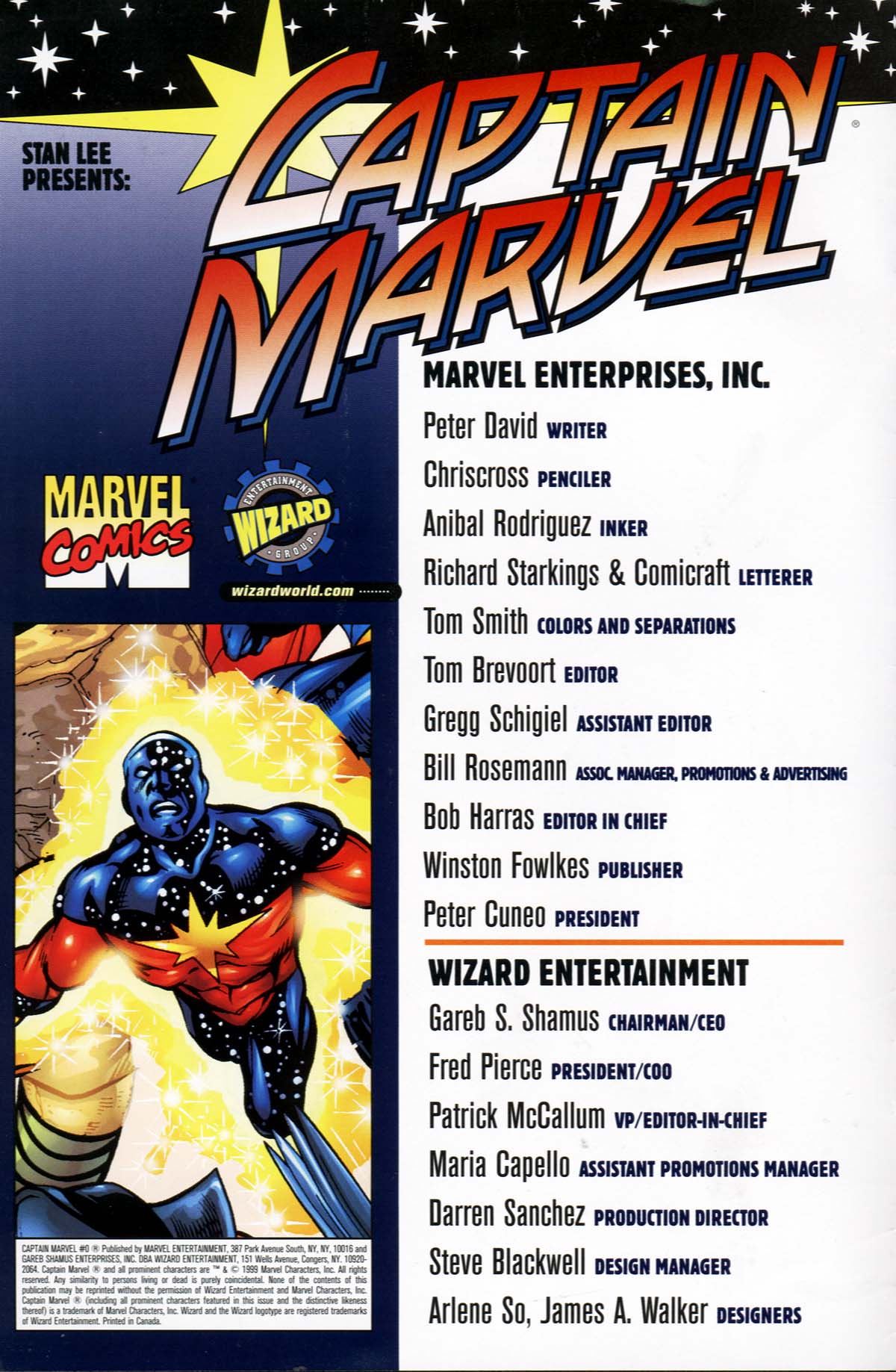 Read online Captain Marvel (1999) comic -  Issue #0 - 2