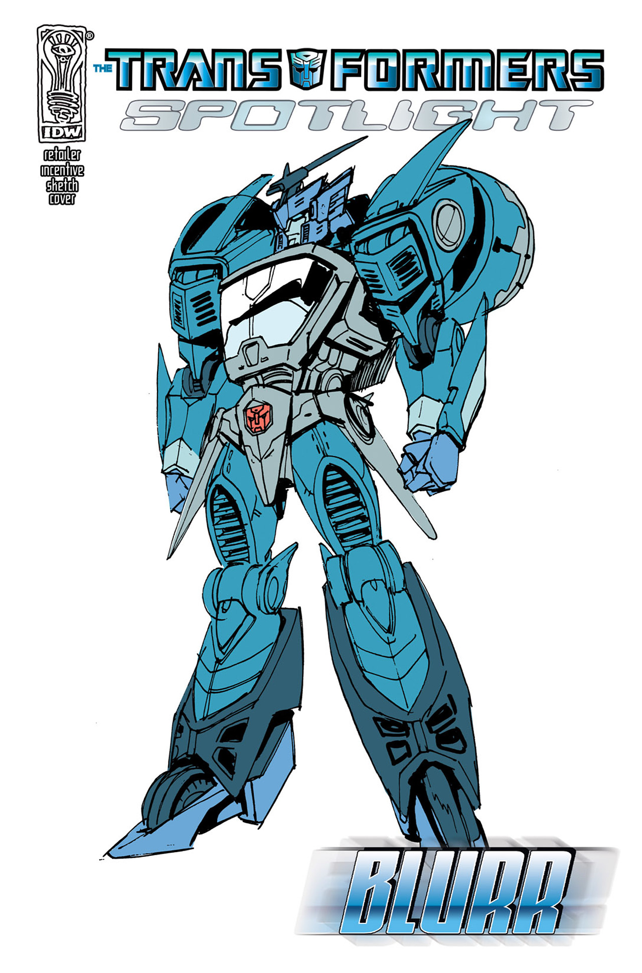 Read online Transformers Spotlight: Blurr comic -  Issue # Full - 3