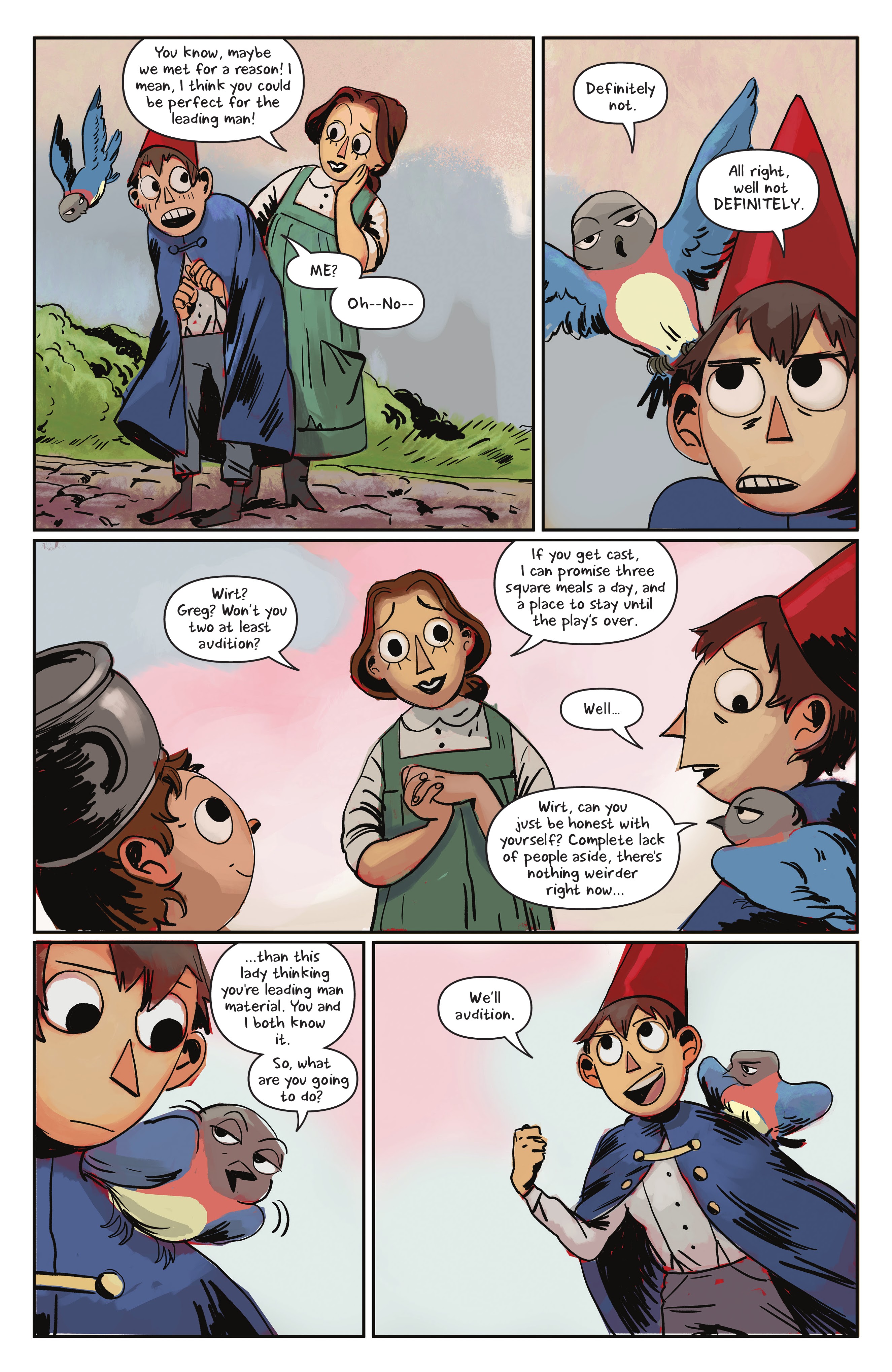 Read online Over the Garden Wall: Soulful Symphonies comic -  Issue # TPB - 13
