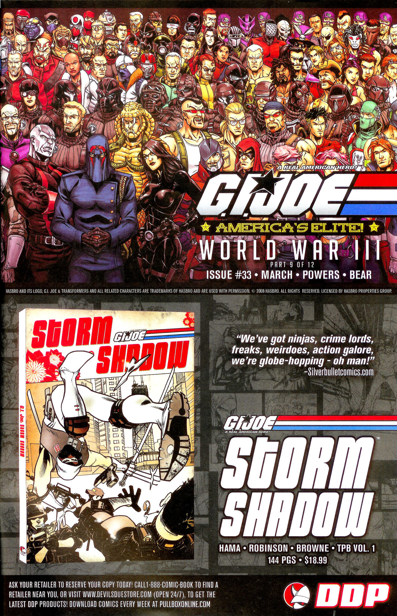 Read online G.I. Joe (2005) comic -  Issue #32 - 31