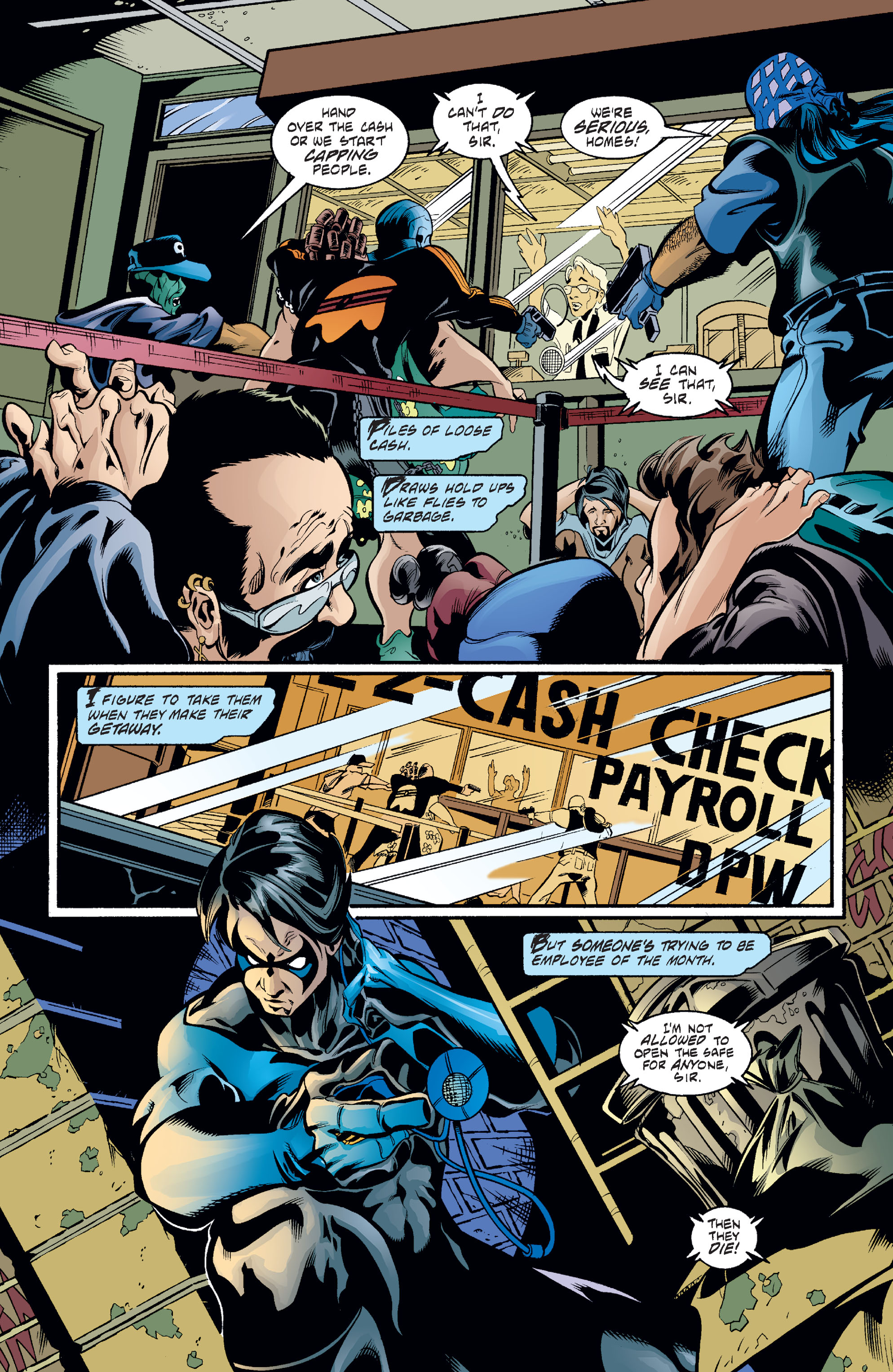 Read online Nightwing (1996) comic -  Issue # _TPB 8 Lethal Force (Part 1) - 10