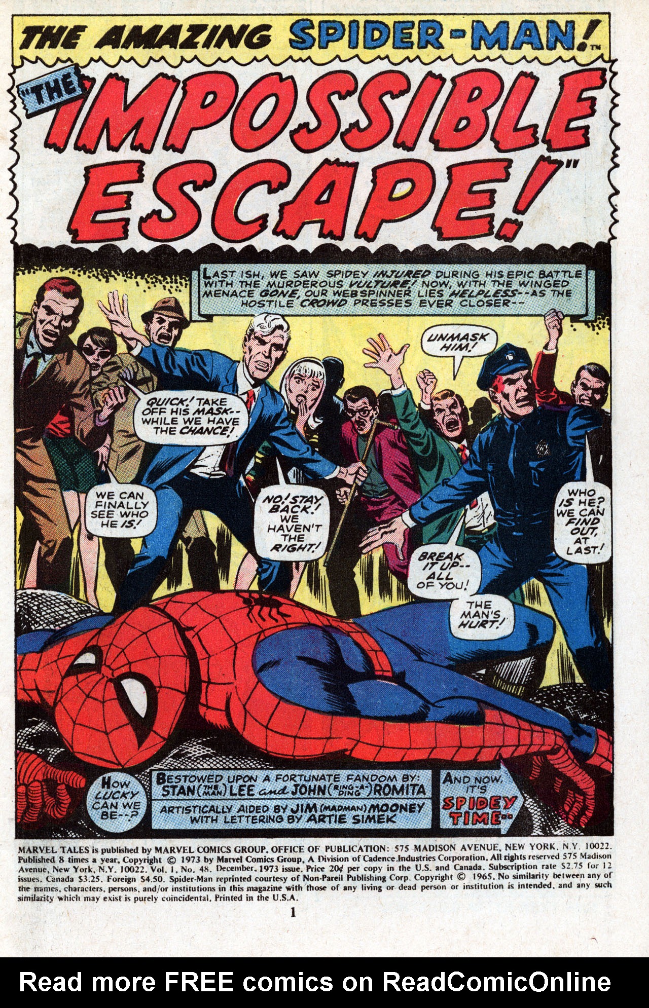 Read online Marvel Tales (1964) comic -  Issue #48 - 3