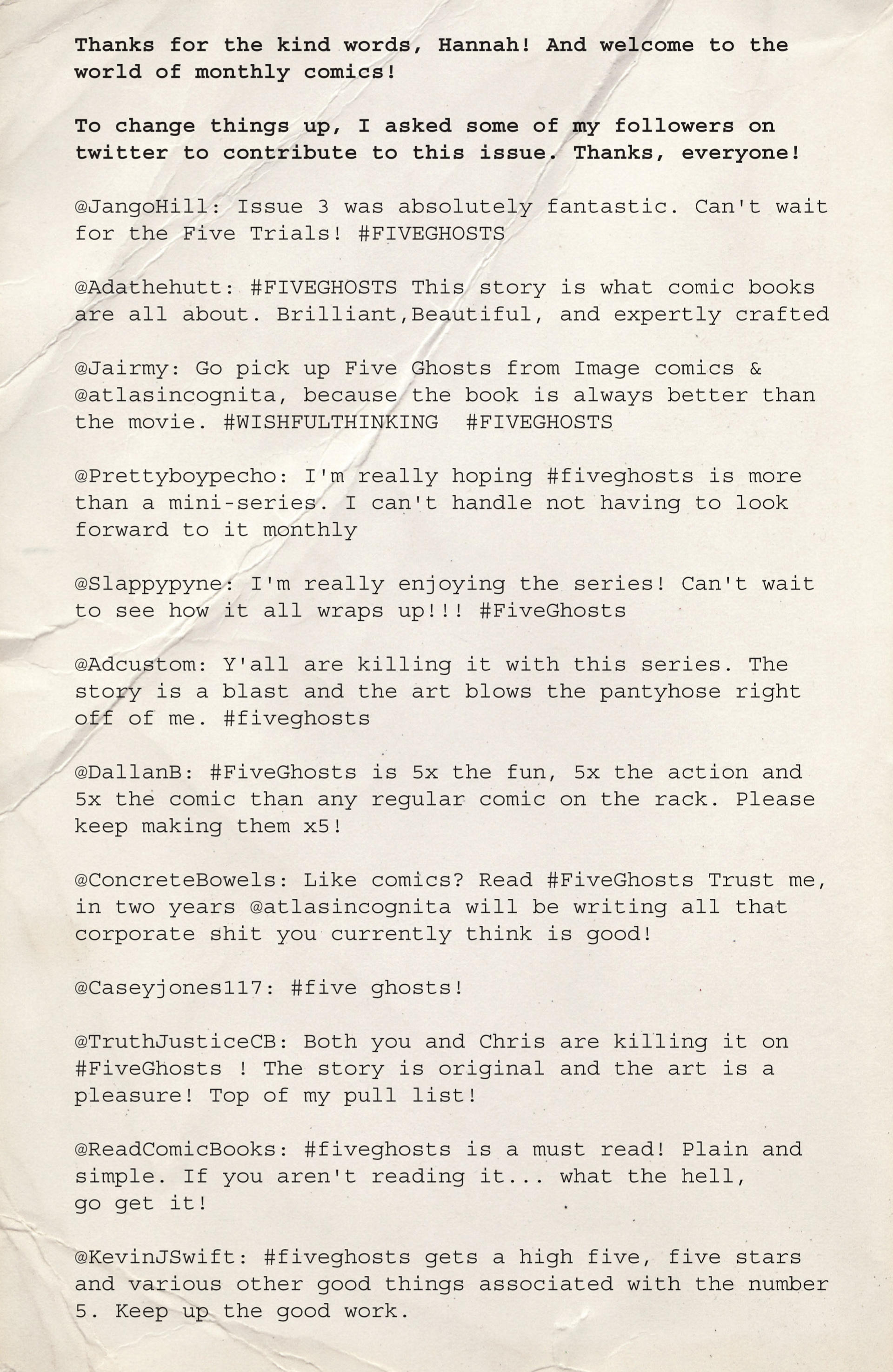 Read online Five Ghosts comic -  Issue #4 - 26