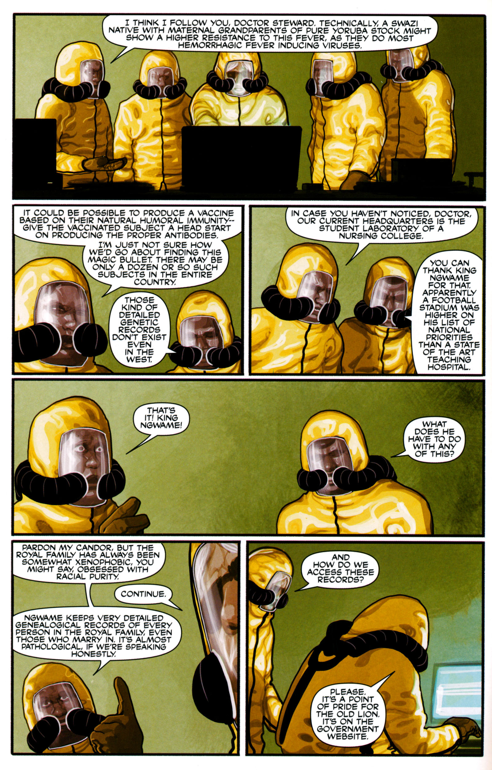 Read online Days Missing comic -  Issue #1 - 10