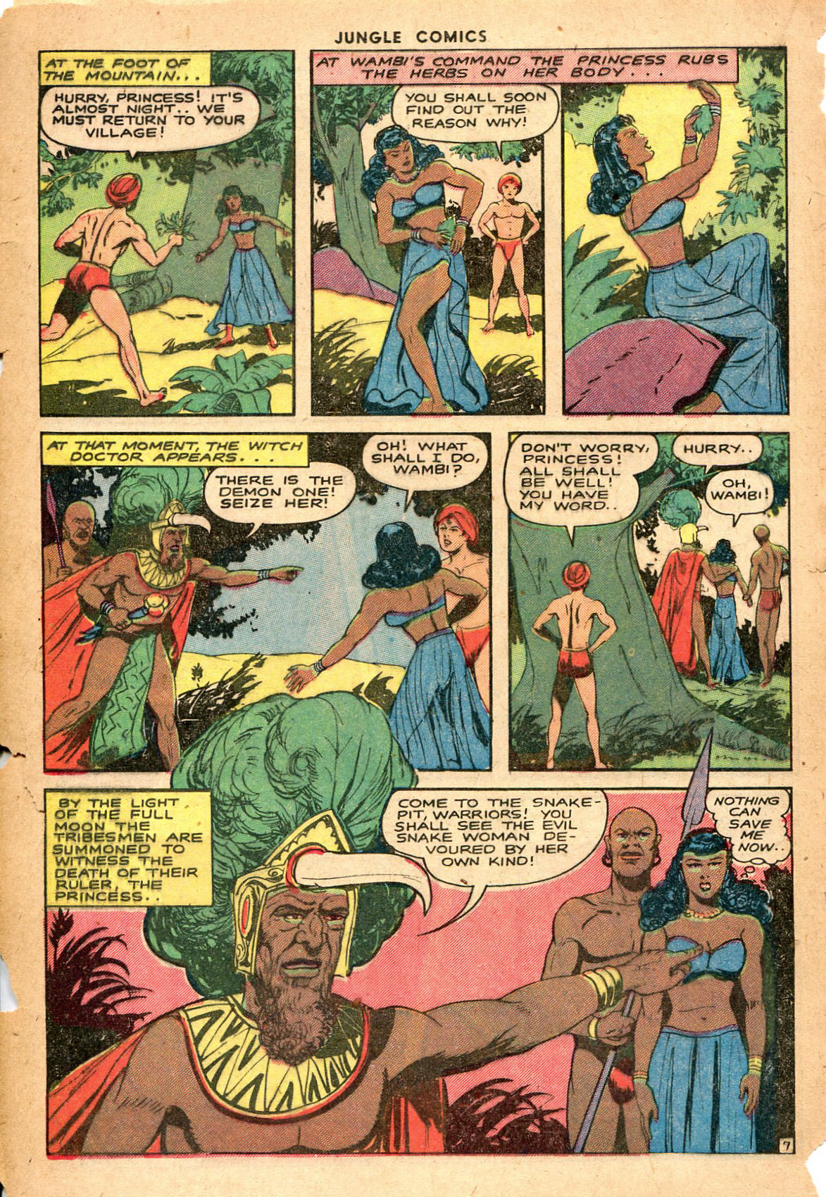 Read online Jungle Comics comic -  Issue #55 - 35