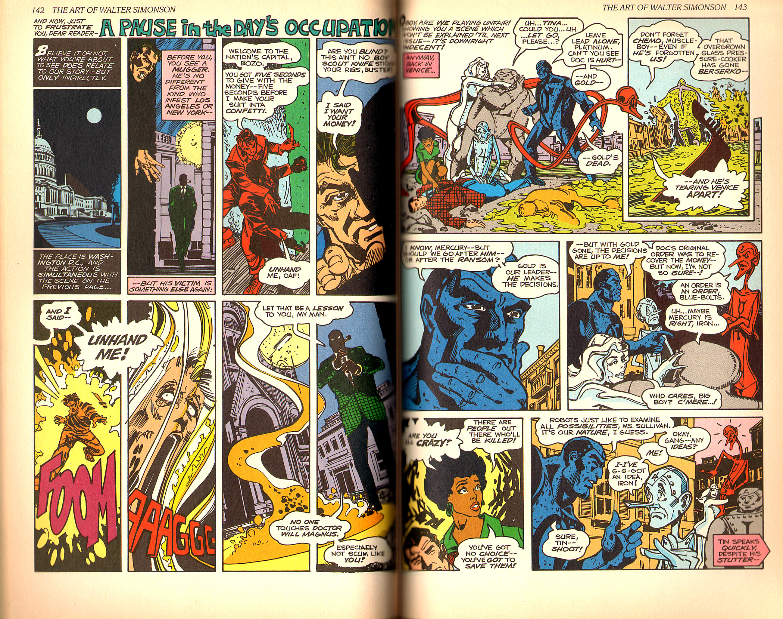 Read online The Art of Walter Simonson comic -  Issue # TPB - 73
