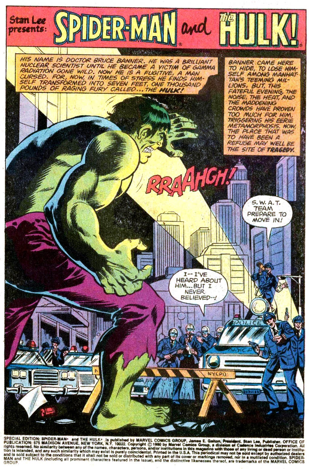 Read online Special Edition: Spider-Man vs. the Hulk comic -  Issue # Full - 3