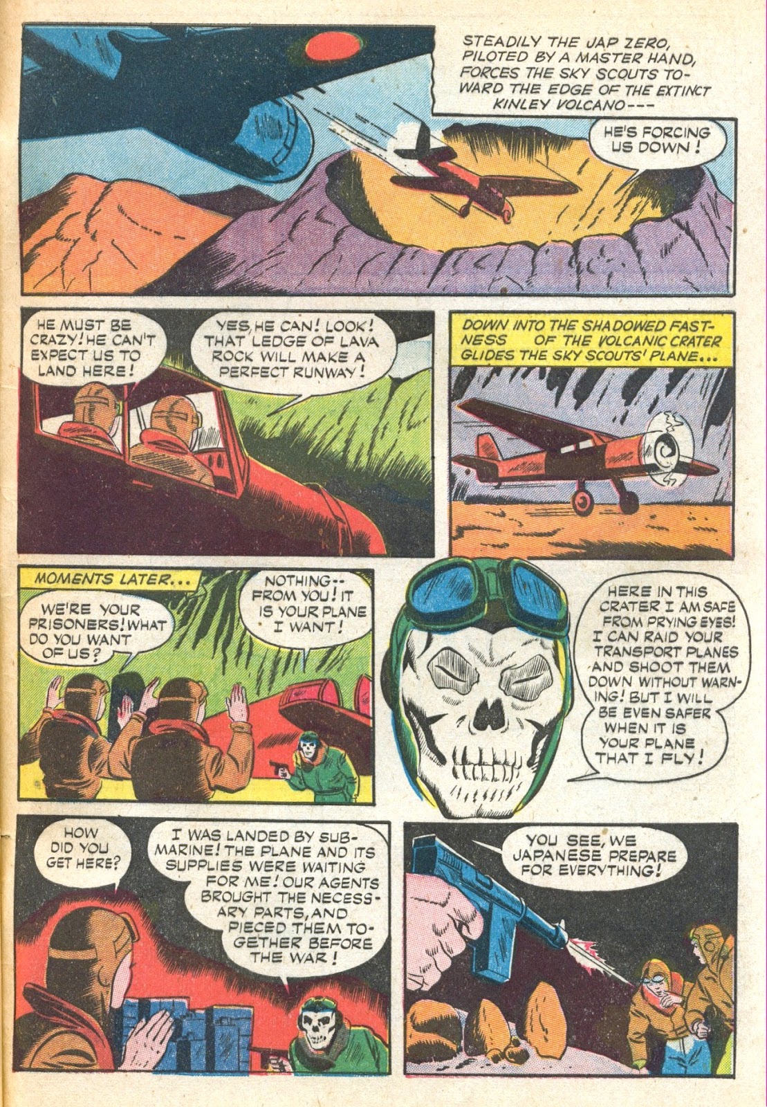 Captain Aero Comics issue 17 - Page 48