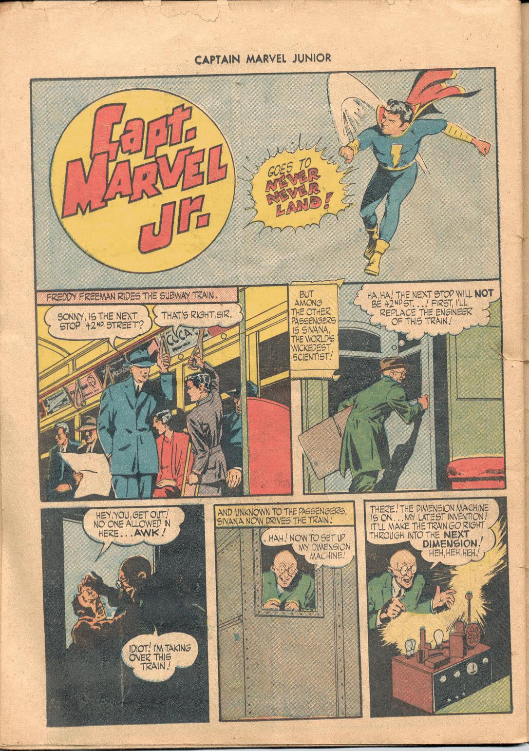 Read online Captain Marvel, Jr. comic -  Issue #29 - 25